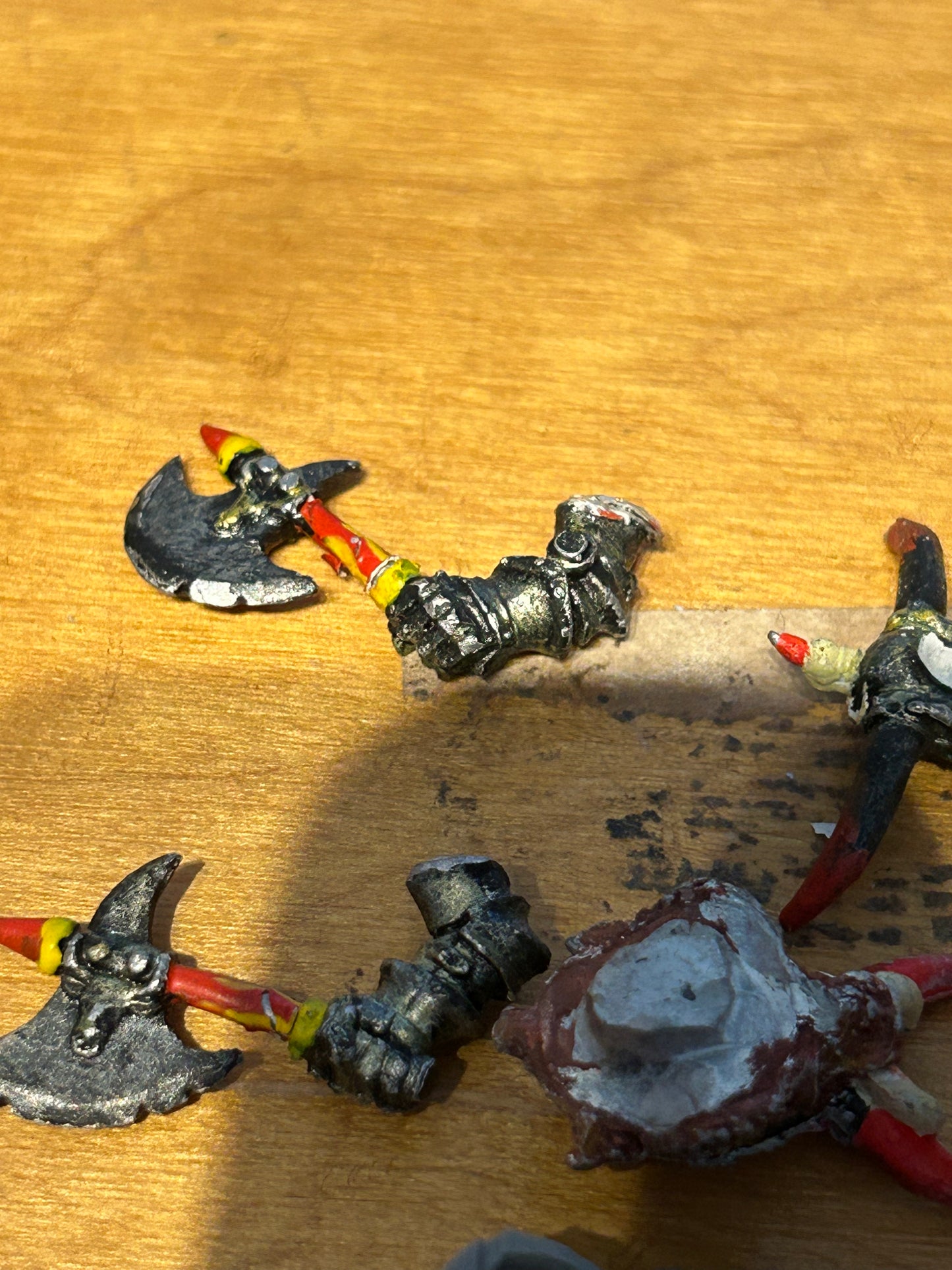 Warhammer - Orcs & Goblins - Classic Metal Morglum Necksnapper (boar has no tail)