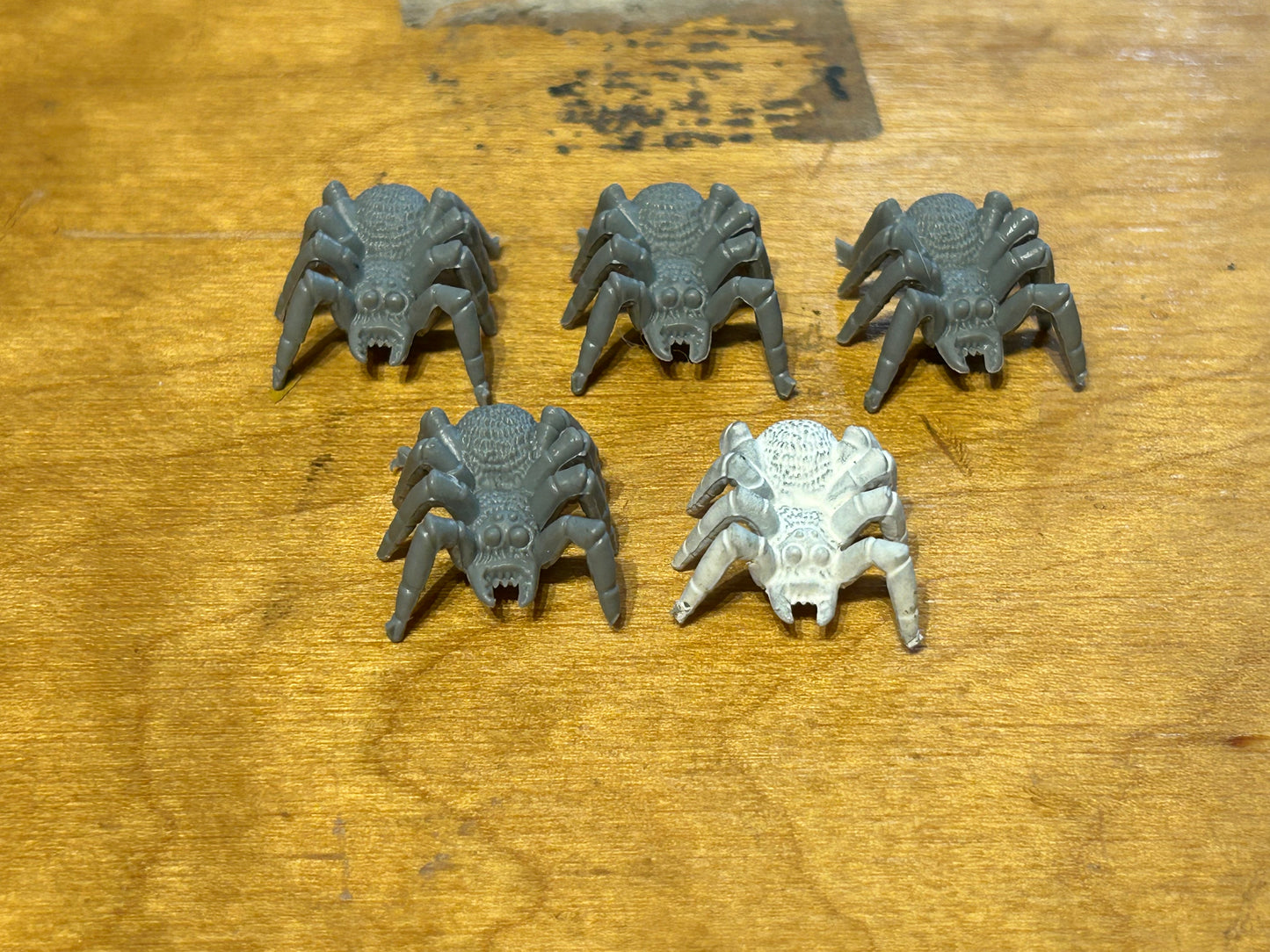 Warhammer Quest 1995 x5 Giant Spiders Plastic Bundle Spares Games Workshop