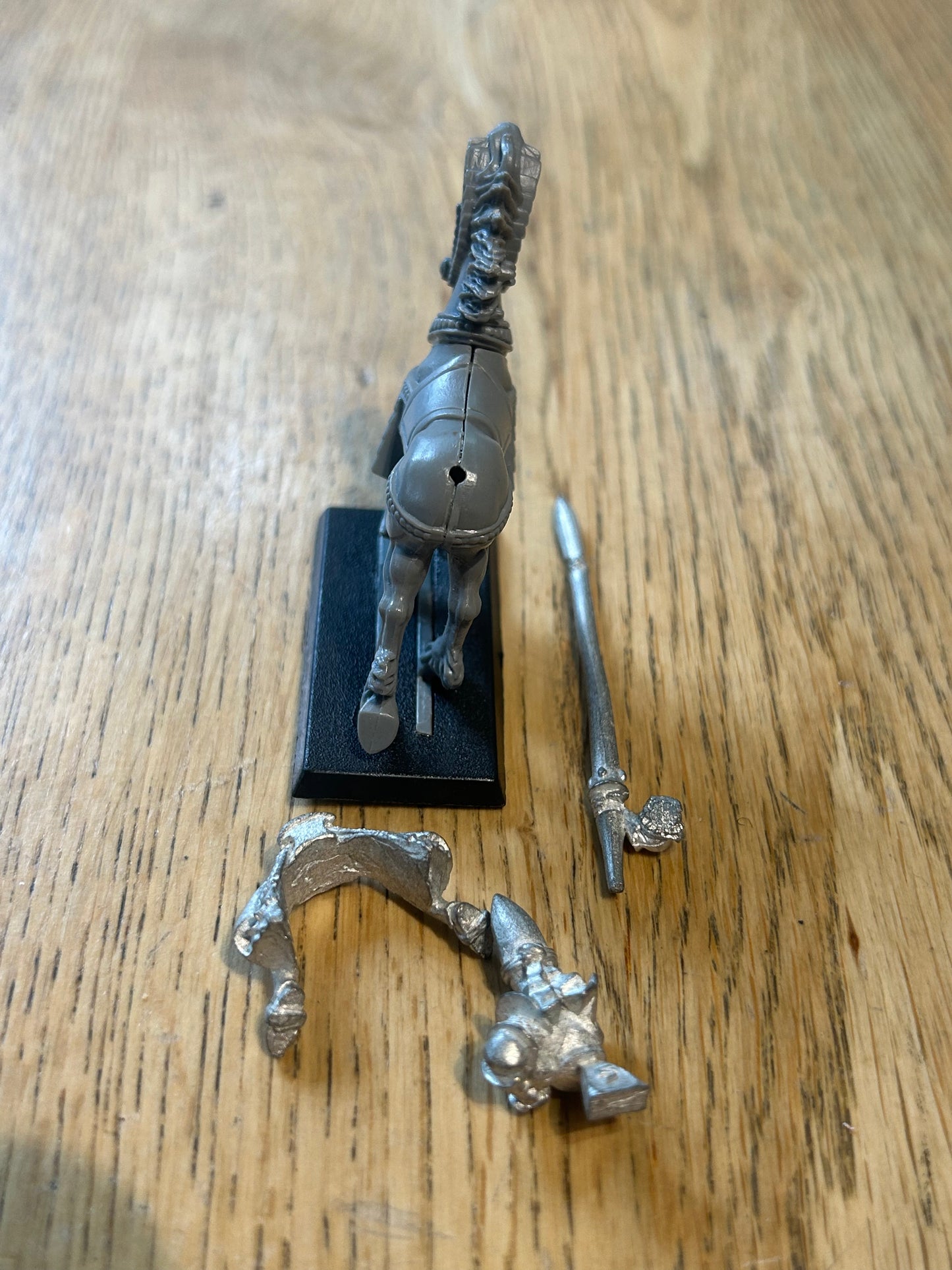 Warhammer High Elf silver helm Metal Oop Old World Fantasy