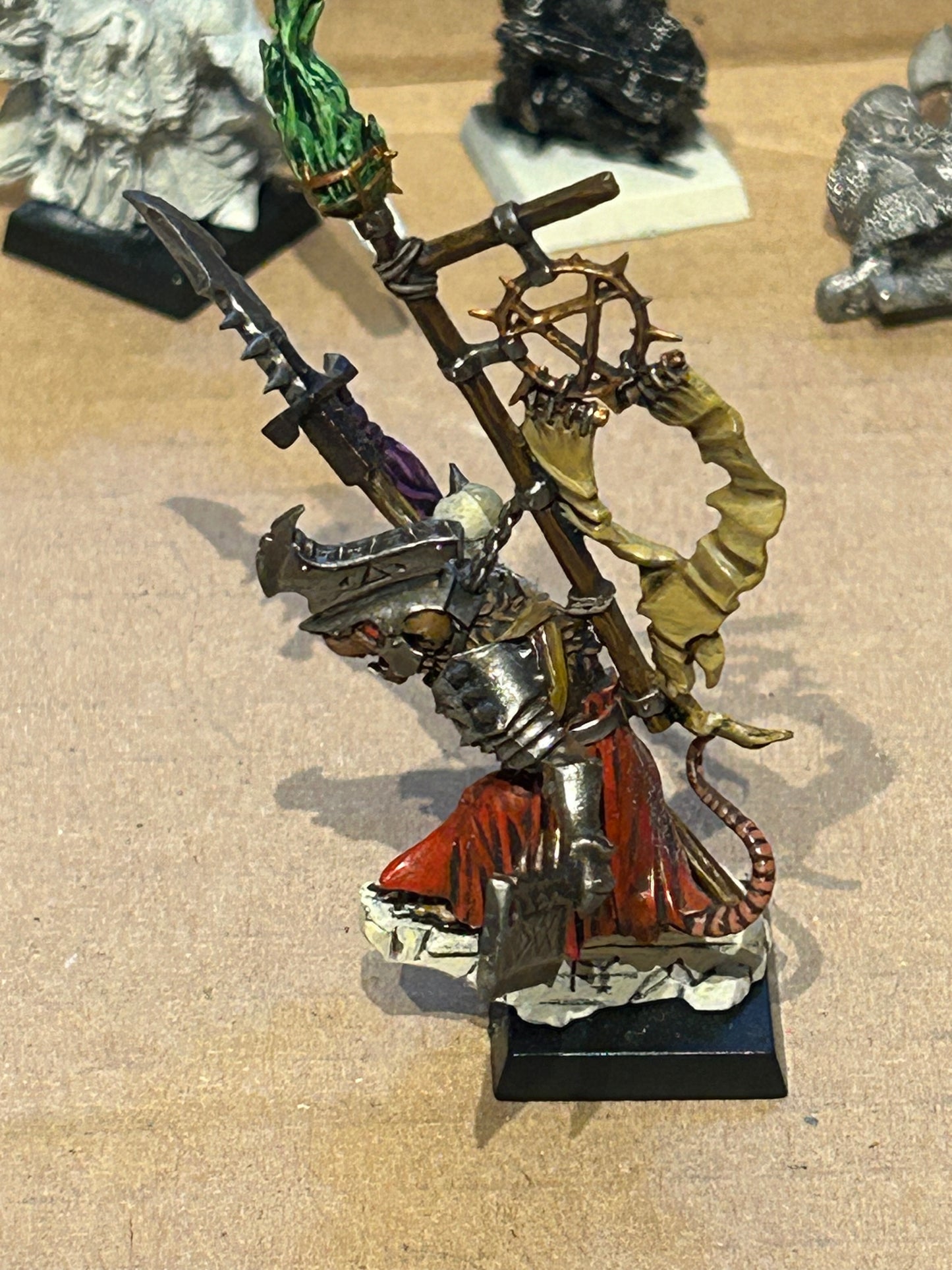 Warhammer fantasy island of blood skaven warlord