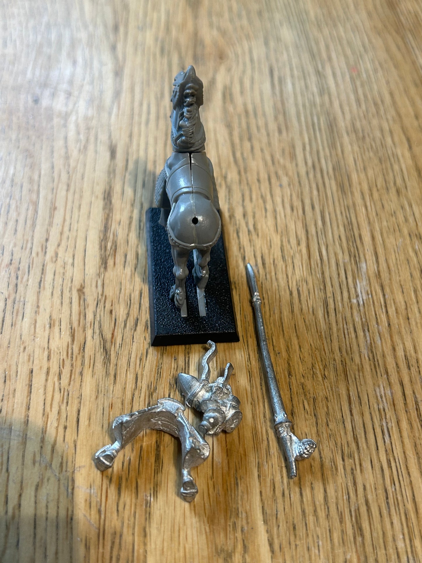 Warhammer High Elf silver helm Metal Oop Old World Fantasy