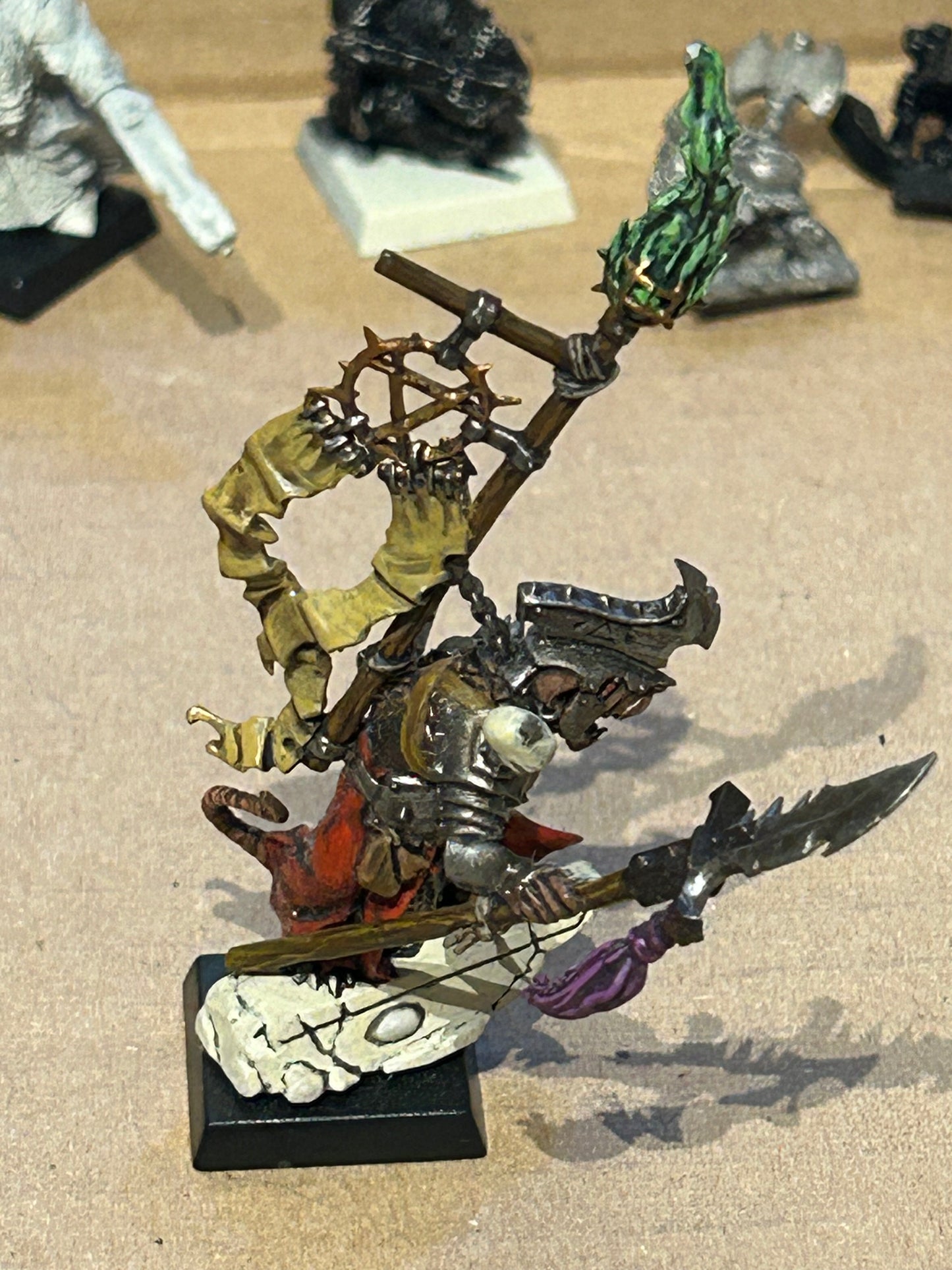 Warhammer fantasy island of blood skaven warlord