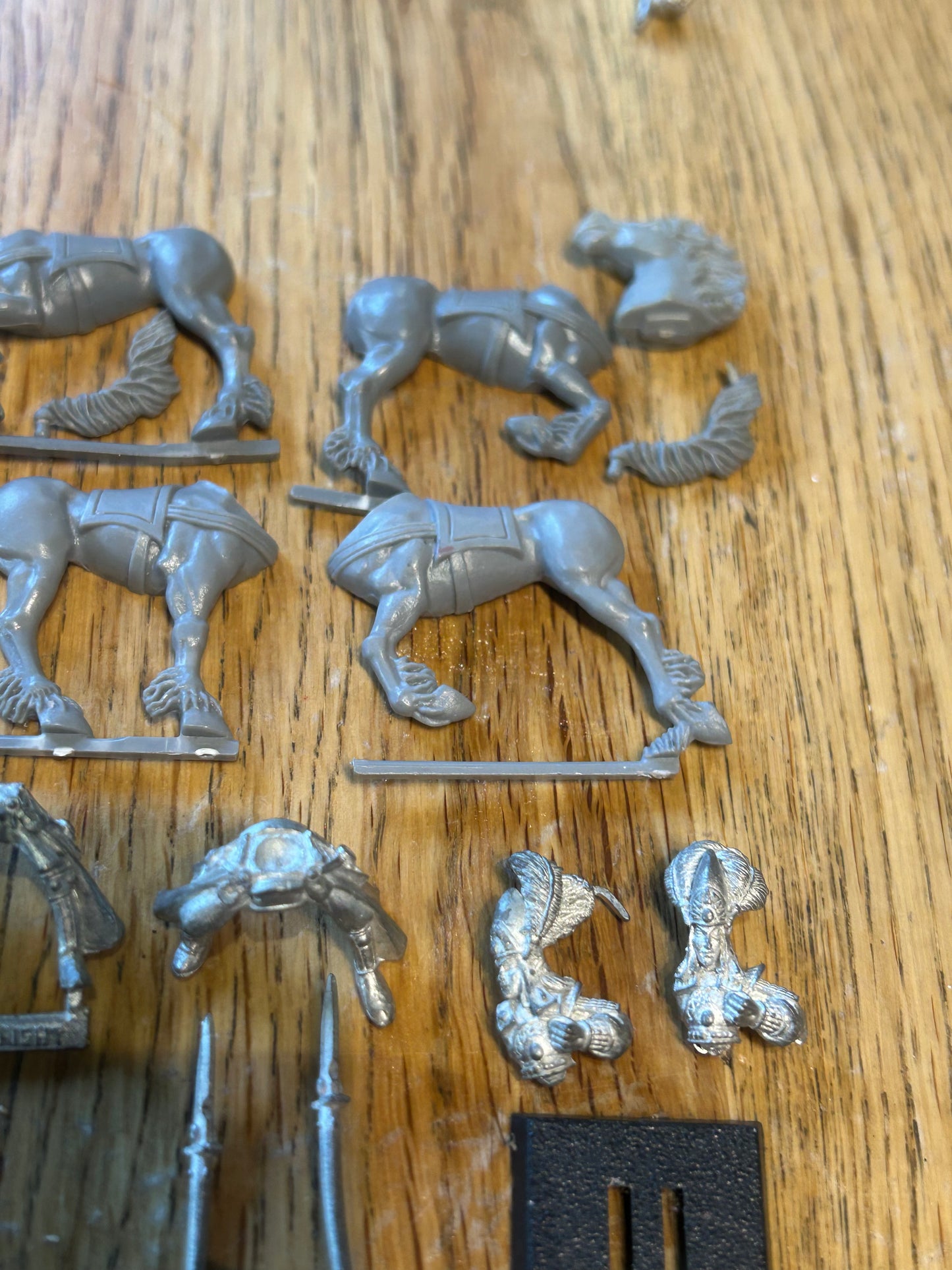 Warhammer High Elf Ellyrian Reaver with spear x2 Metal Oop Old World Fantasy