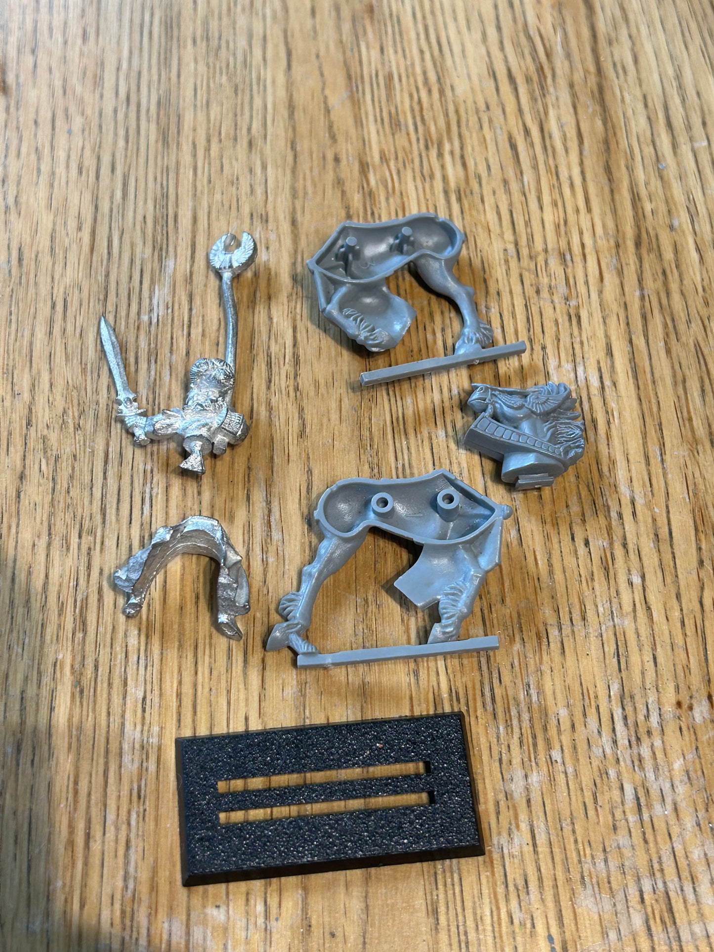 Warhammer High Elf Ellyrian Reaver Standard Bearer Metal Oop Old World Fantasy