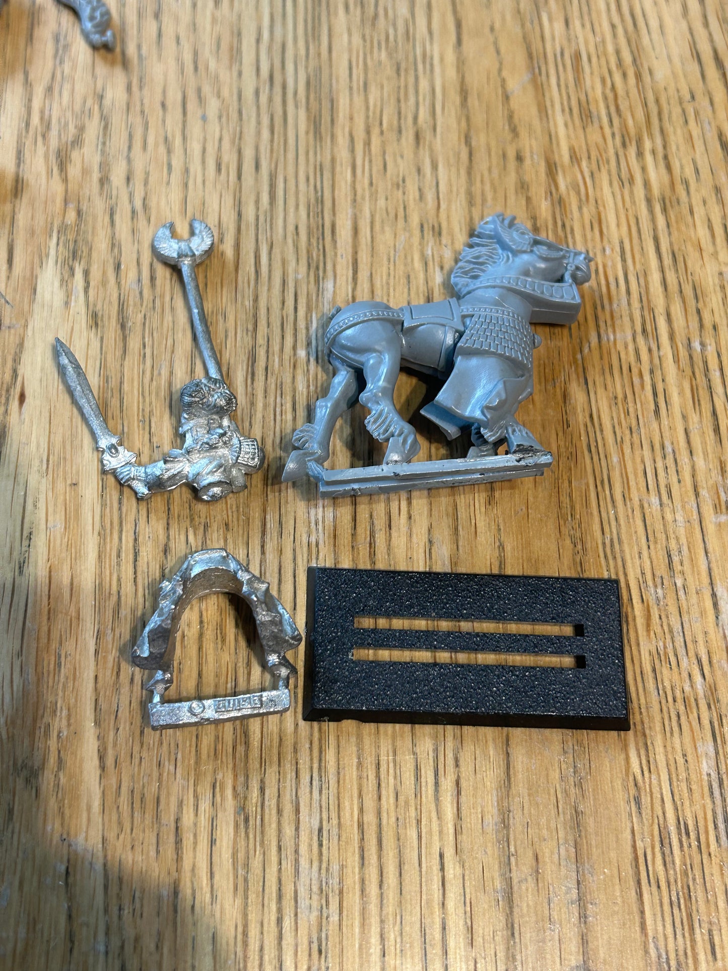 Warhammer High Elf Ellyrian Reaver Standard Bearer Metal Oop Old World Fantasy