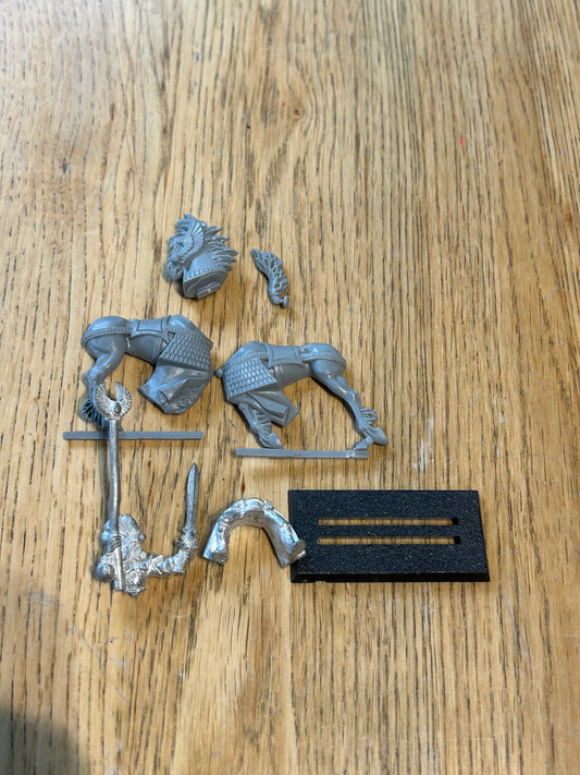 Warhammer High Elf Ellyrian Reaver Standard Bearer Metal Oop Old World Fantasy