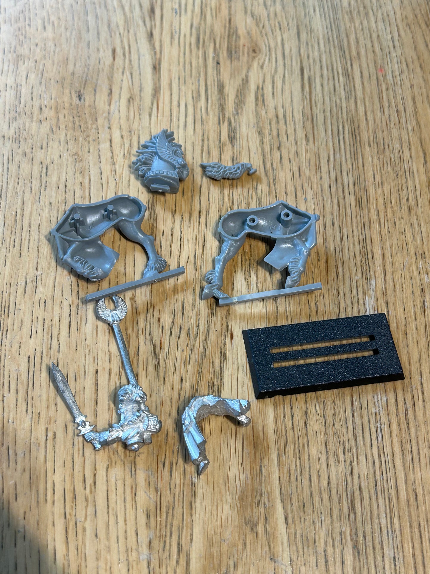 Warhammer High Elf Ellyrian Reaver Standard Bearer Metal Oop Old World Fantasy
