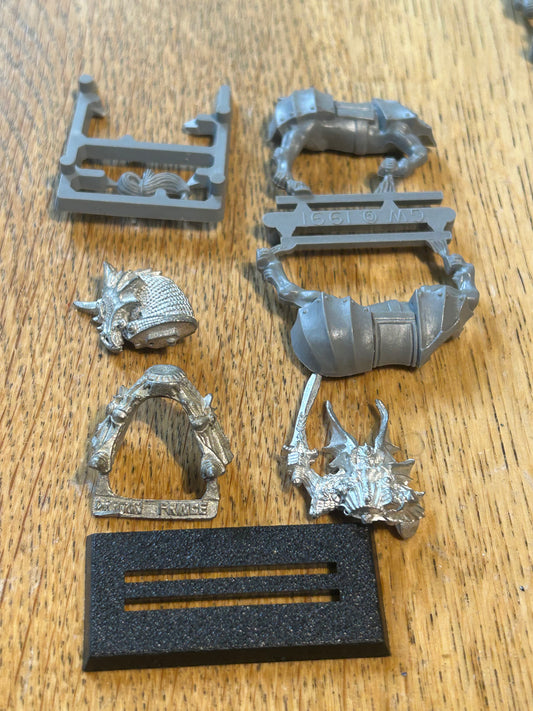 Dragon Prince High Elf champion Metal OOP Warhammer Fantasy GW 1990s