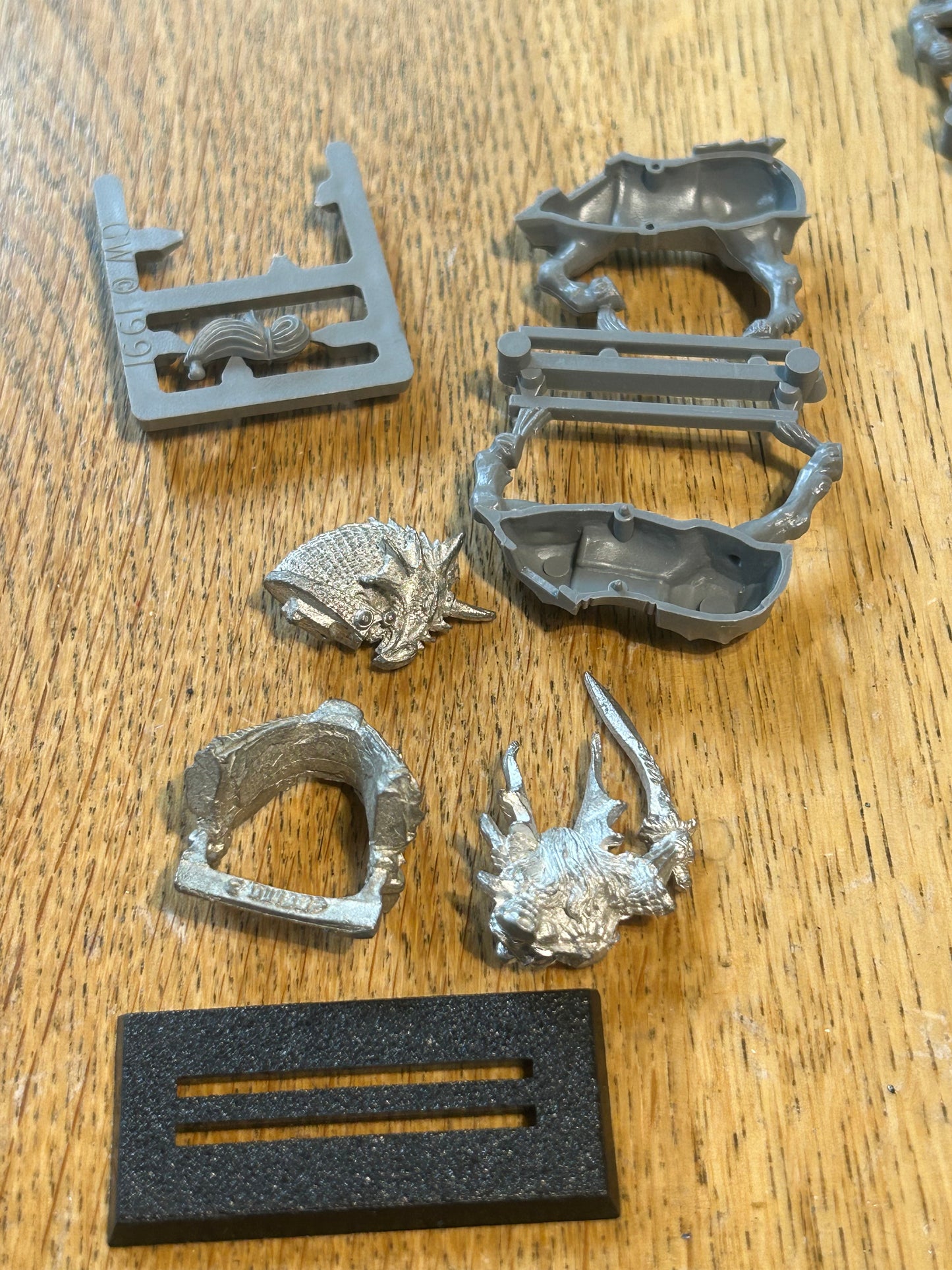 Dragon Prince High Elf champion Metal OOP Warhammer Fantasy GW 1990s