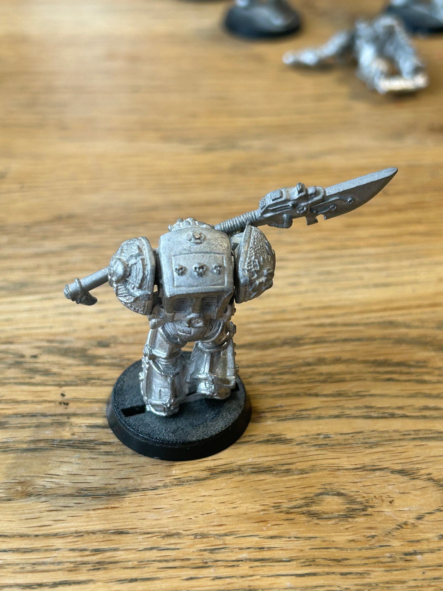 Warhammer 40k Rogue Trader Grey Knight Terminator with nemesis halberd