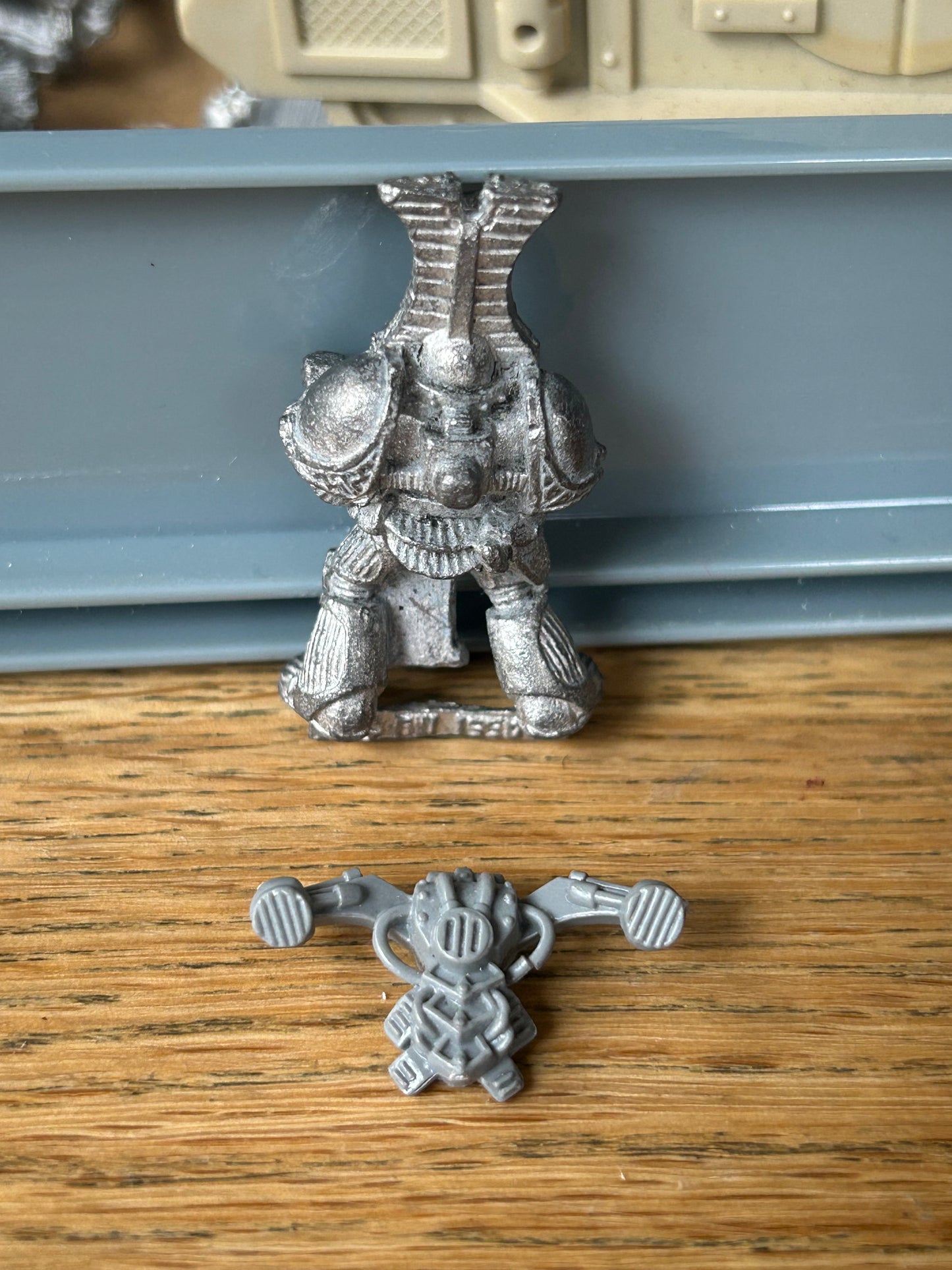 Tzeentch Thousand Sons Chaos Space Marines Bolter 40k 2nd Ed Metal Citadel Rogue Trader (2available)