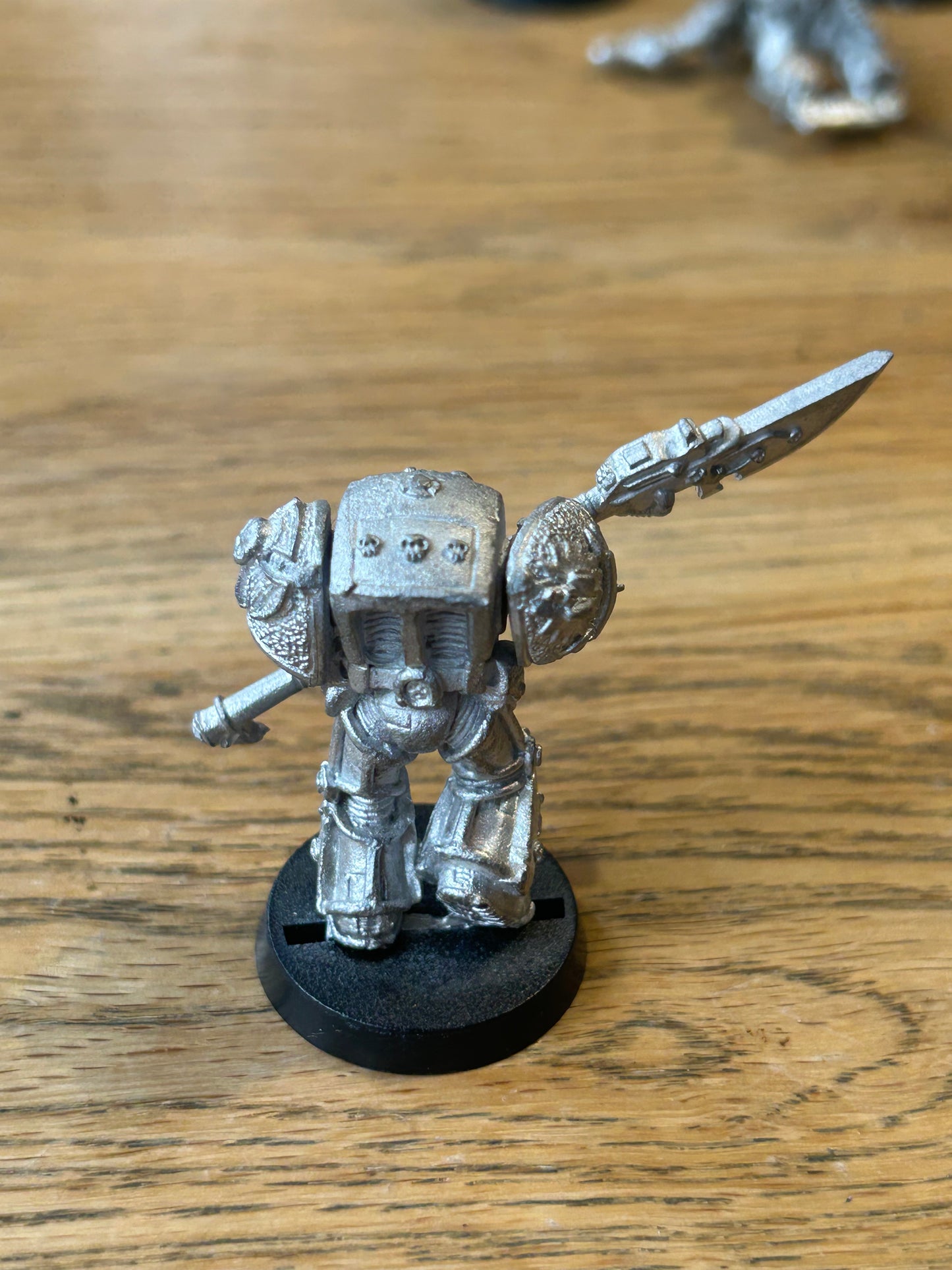 Warhammer 40k Rogue Trader Grey Knight Terminator with nemesis halberd