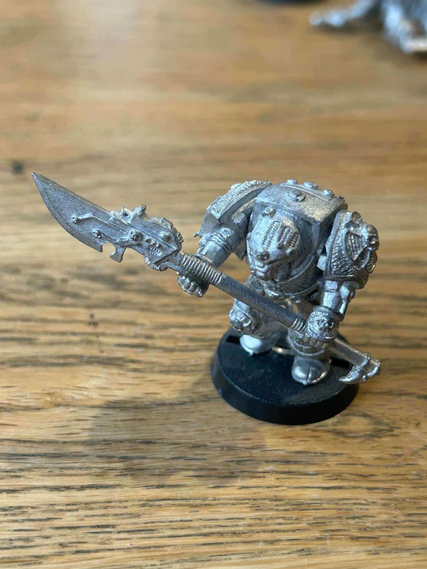 Warhammer 40k Rogue Trader Grey Knight Terminator with nemesis halberd