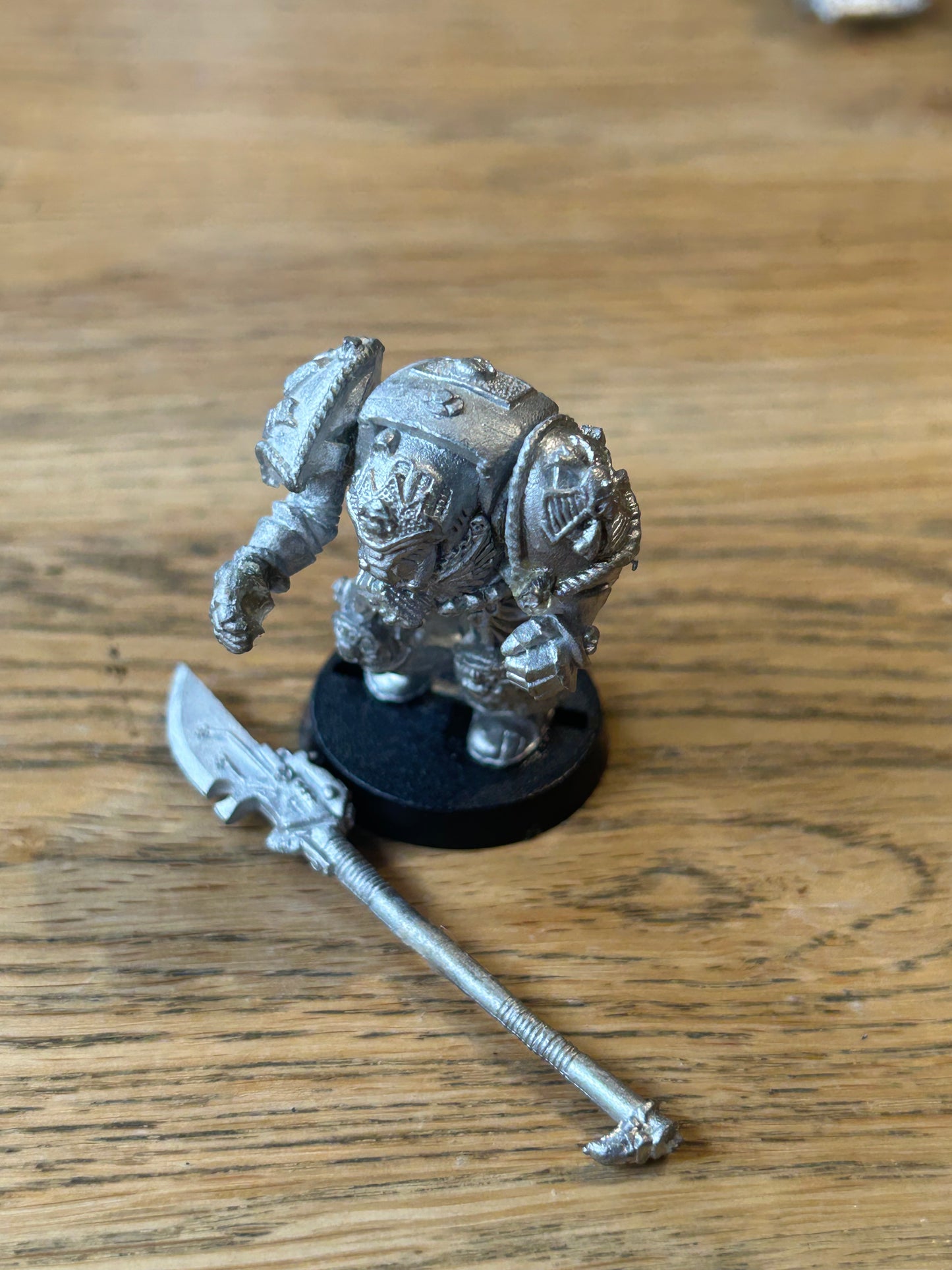 Warhammer 40k Rogue Trader Grey Knight Terminator with nemesis halberd