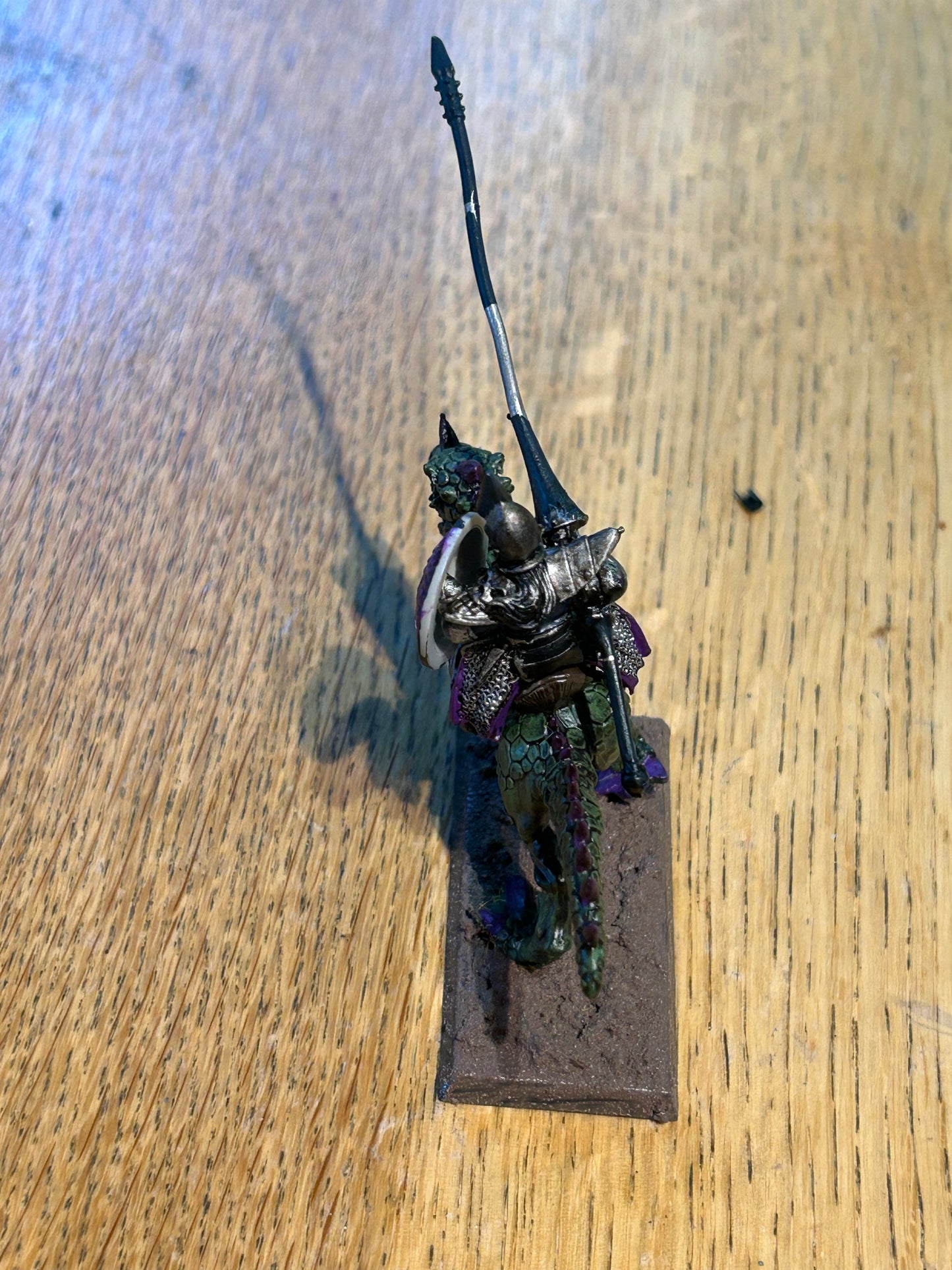 Warhammer fantasy dark elf cold one knight