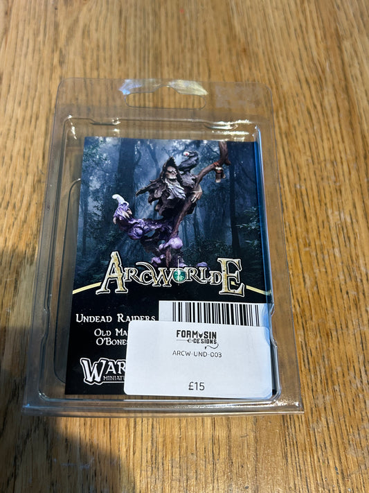 ArcWorlde Undead Raiders Old Man'o'Bones