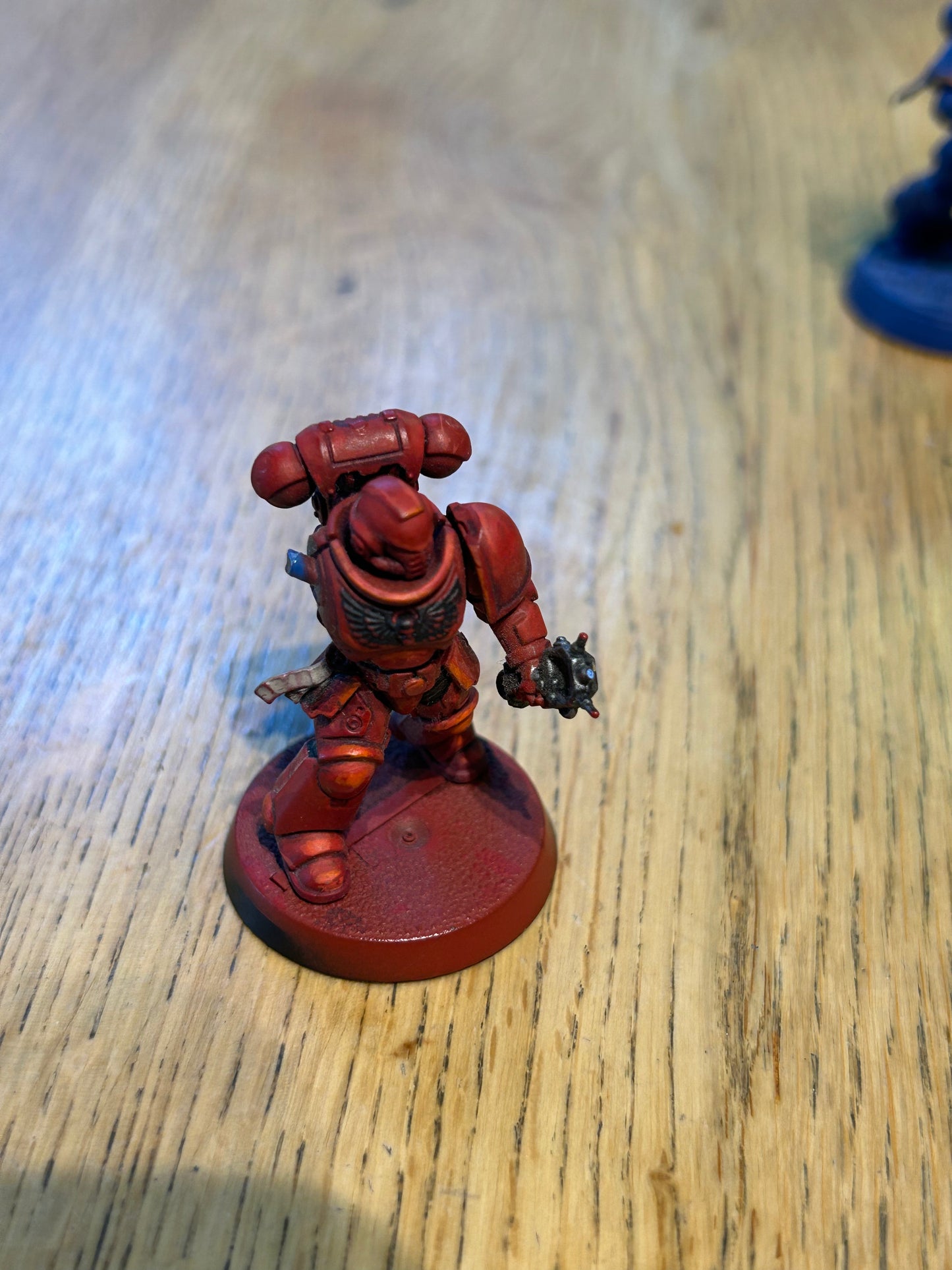 Primaries intercessors x4 (two are missing pieces ) space marines 40k
