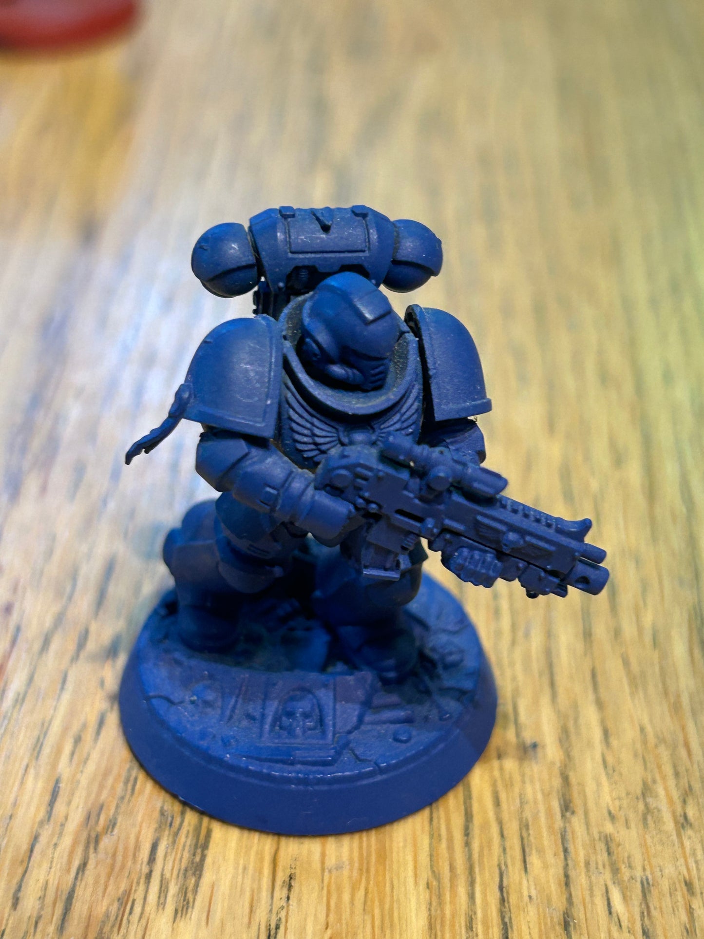 Primaries intercessors x4 (two are missing pieces ) space marines 40k