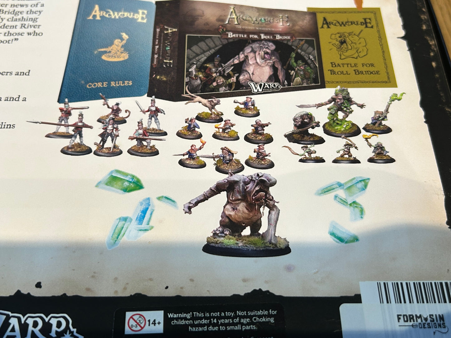 Arcworlde second edition 
Battle for Troll Bridge - 1 to 4 Player Starter Box Set