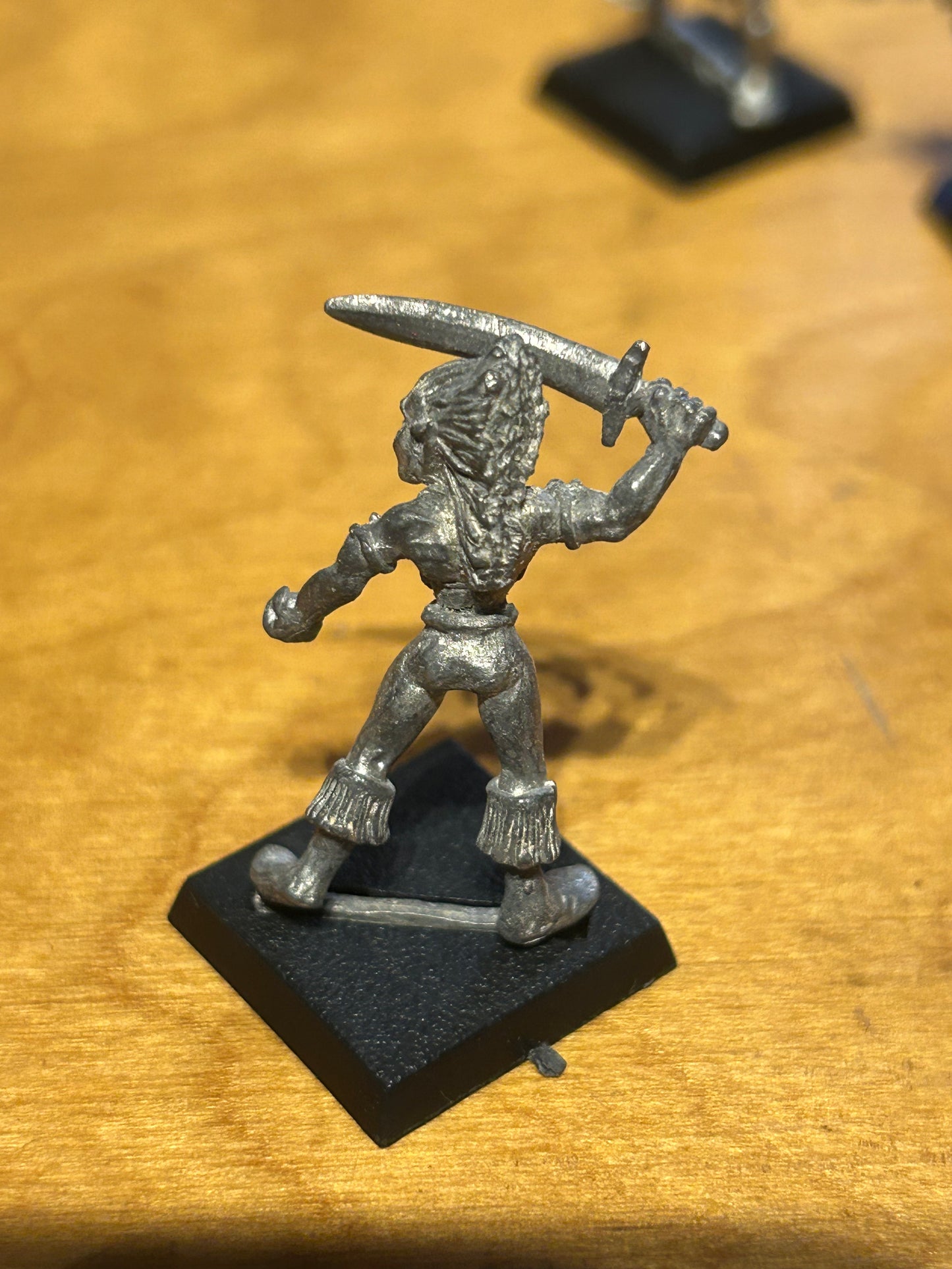 Warhammer Fantasy old world marauder miniatures wood elf with sword