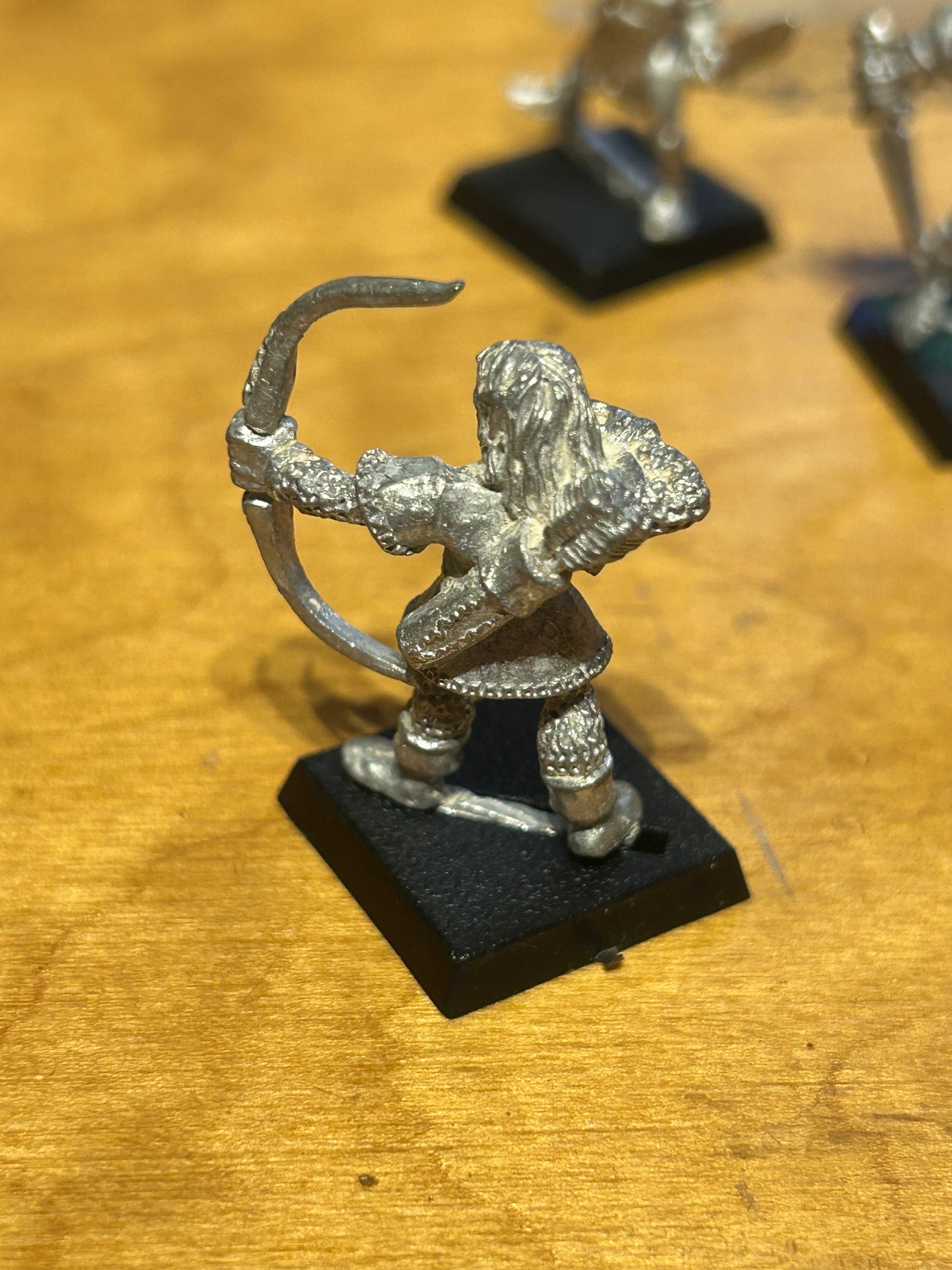 Games Workshop Warhammer Marauder high Elf with bow MM81/1 03 Elves Metal Figure Fantasy OOP