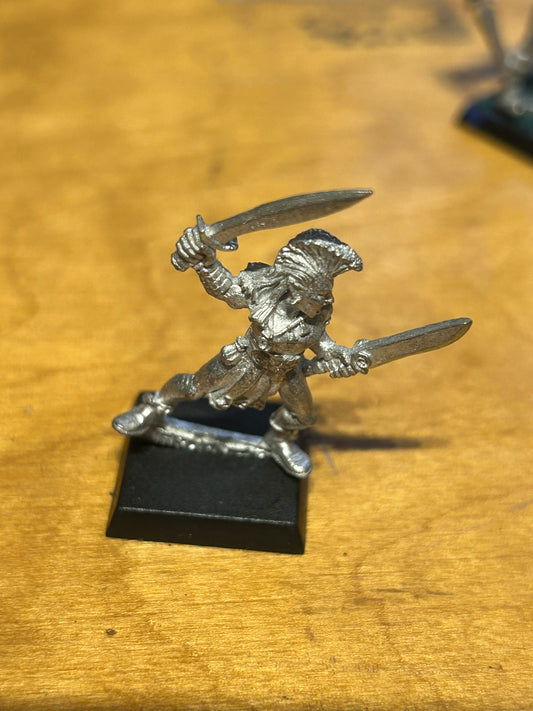 Warhammer fantasy wardancer wood elves metal