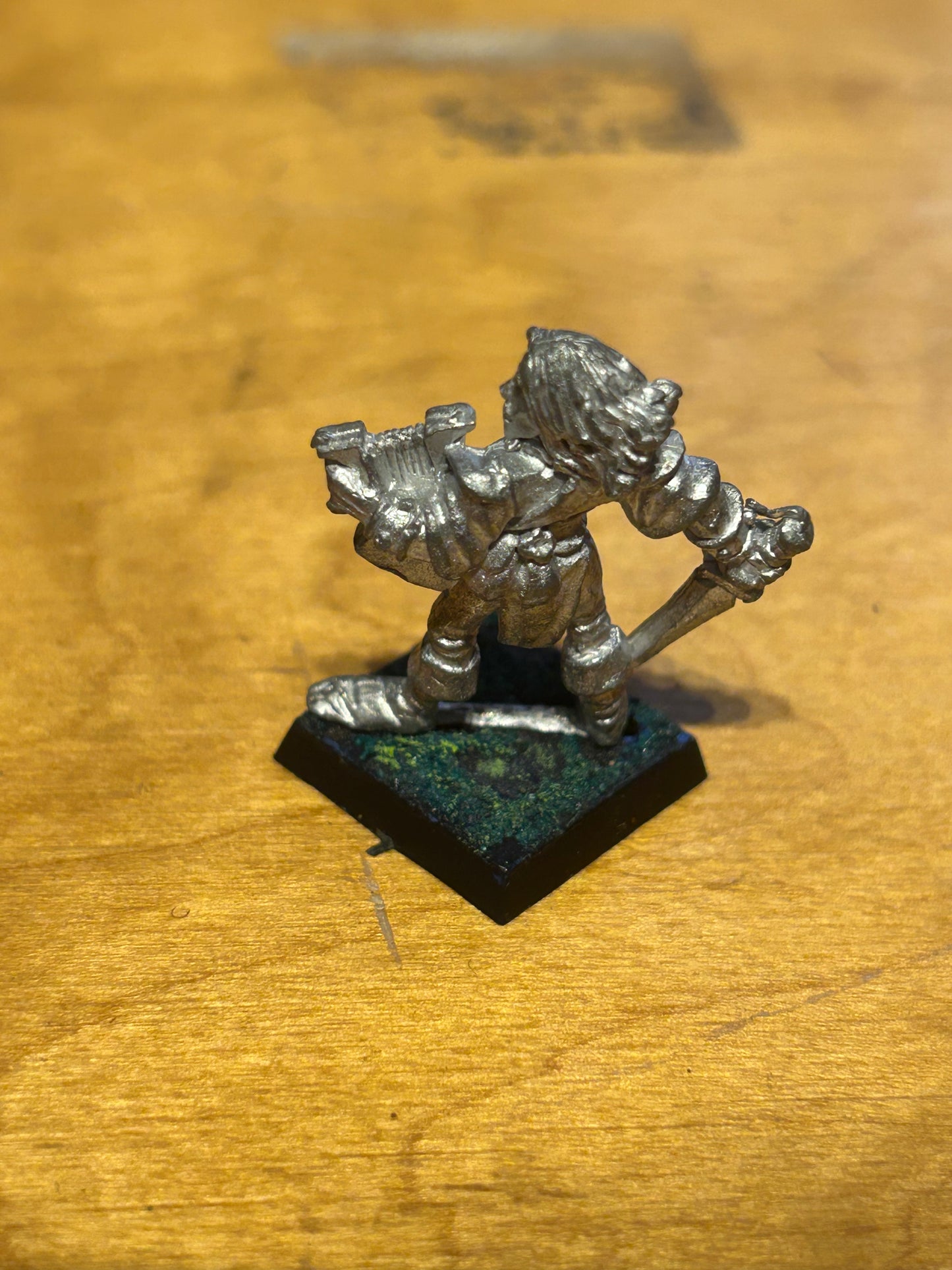 Citadel Warhammer Wood Elves Cimbri War-Skald Musician with Harp Elf Command GW