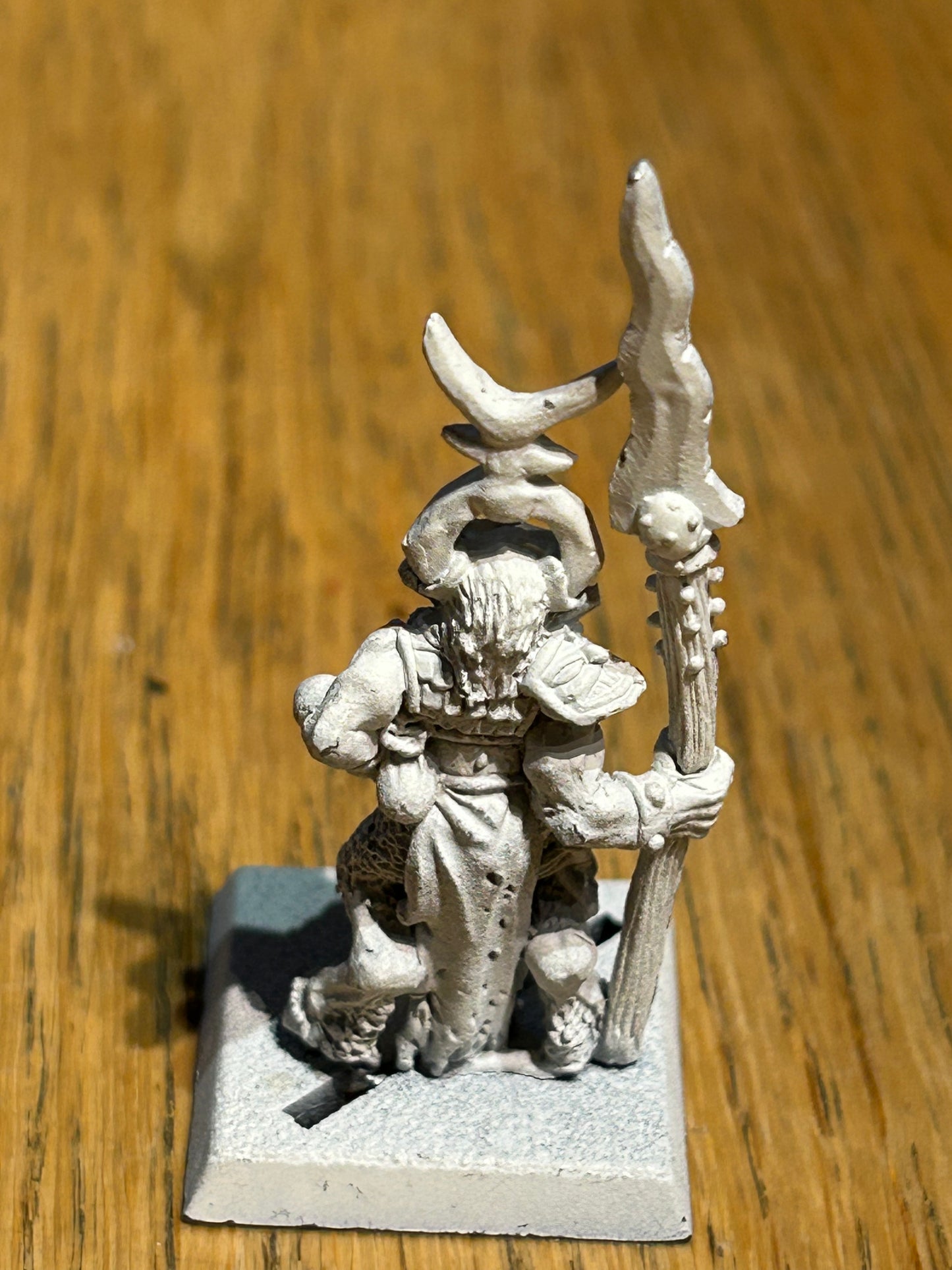 Warhammer Fantasy Old World Beasts Of chaos Slaanesh Beastman with spear Metal