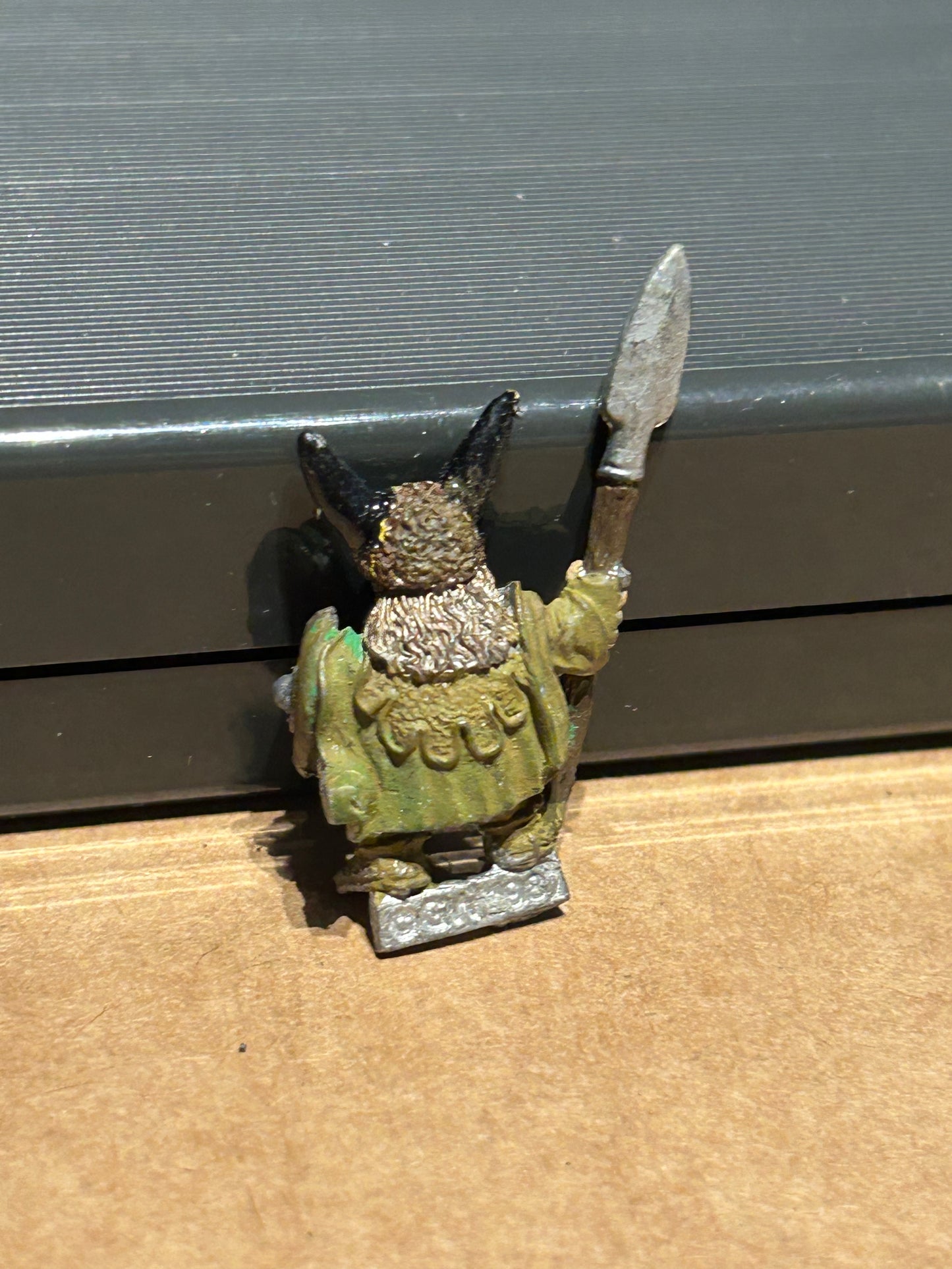 Citadel Iron Claw Norse/Gothic Dwarf with spear gustgulp Oldhammer OOP 1987