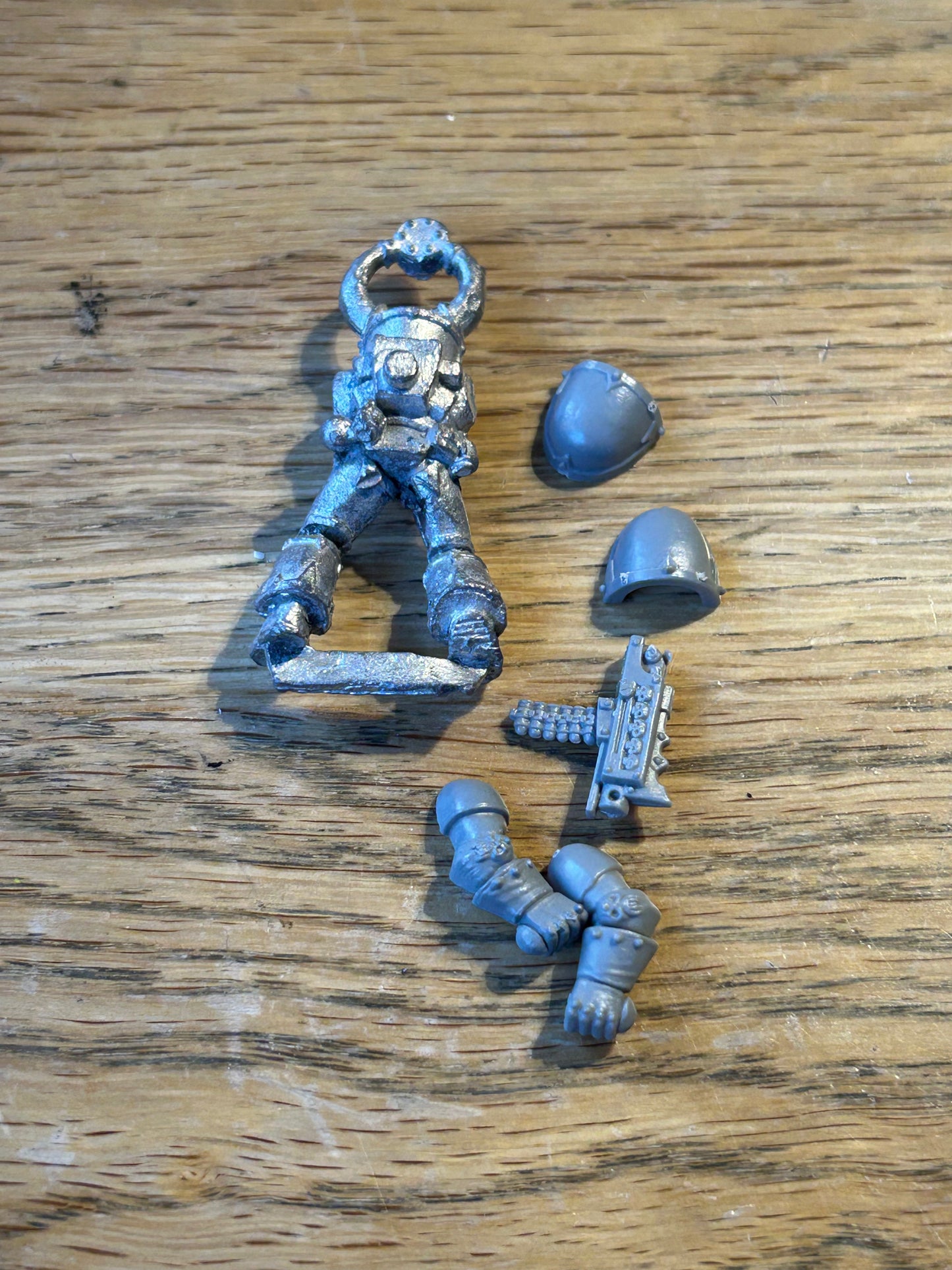 Warhammer 40k chaos space marines second edition space marine (no backpack)