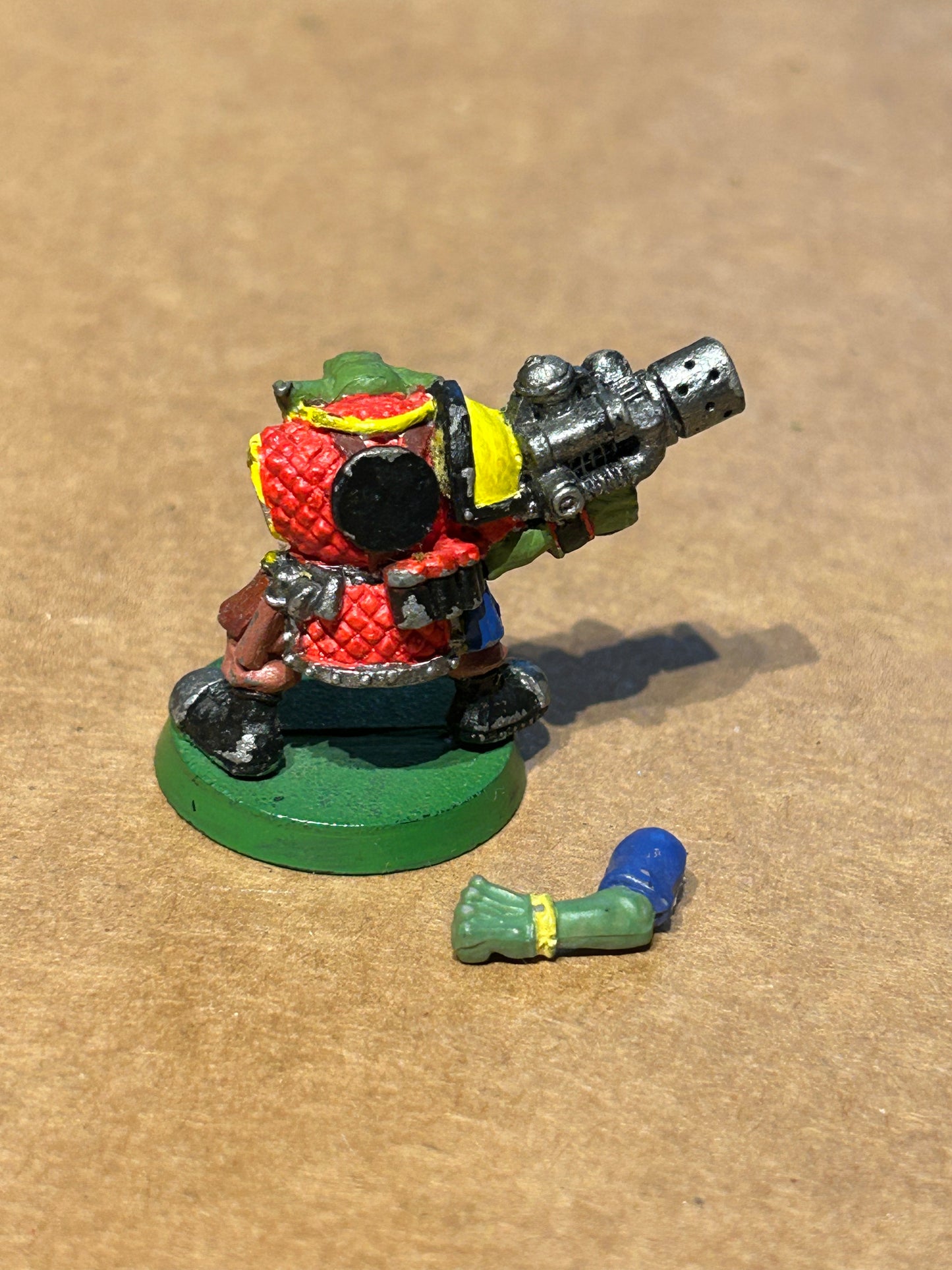 Games Workshop Warhammer 40k 2nd Ed Space Ork Mekanik Mek Mekboy Kombi Metal