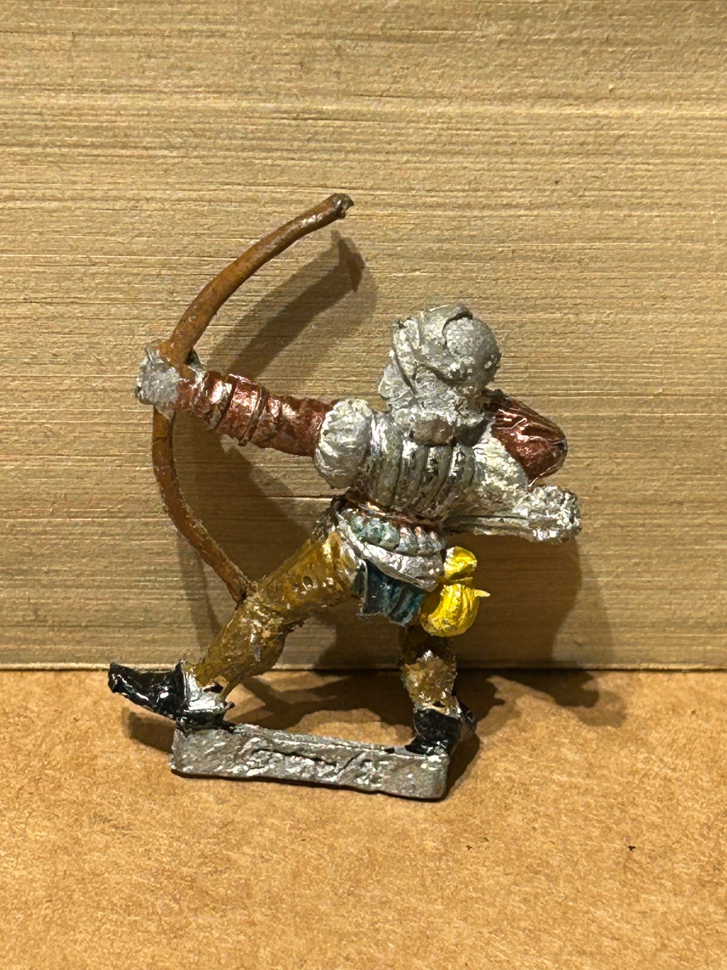 CITADEL VINTAGE 1980'S 28mm C 26 BRETONNIAN RETAINER ARCHER