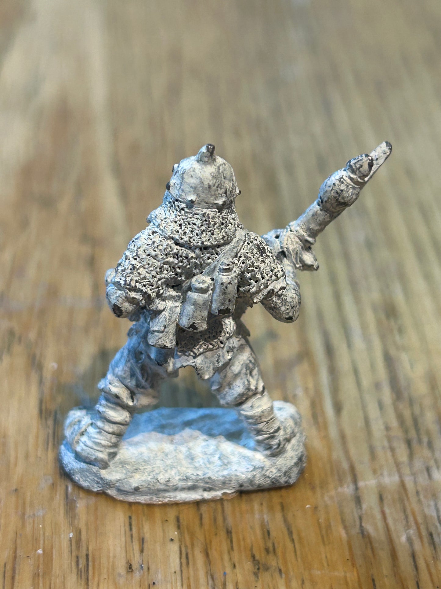 C16 armoured orc chieftain warhammer fantasy
