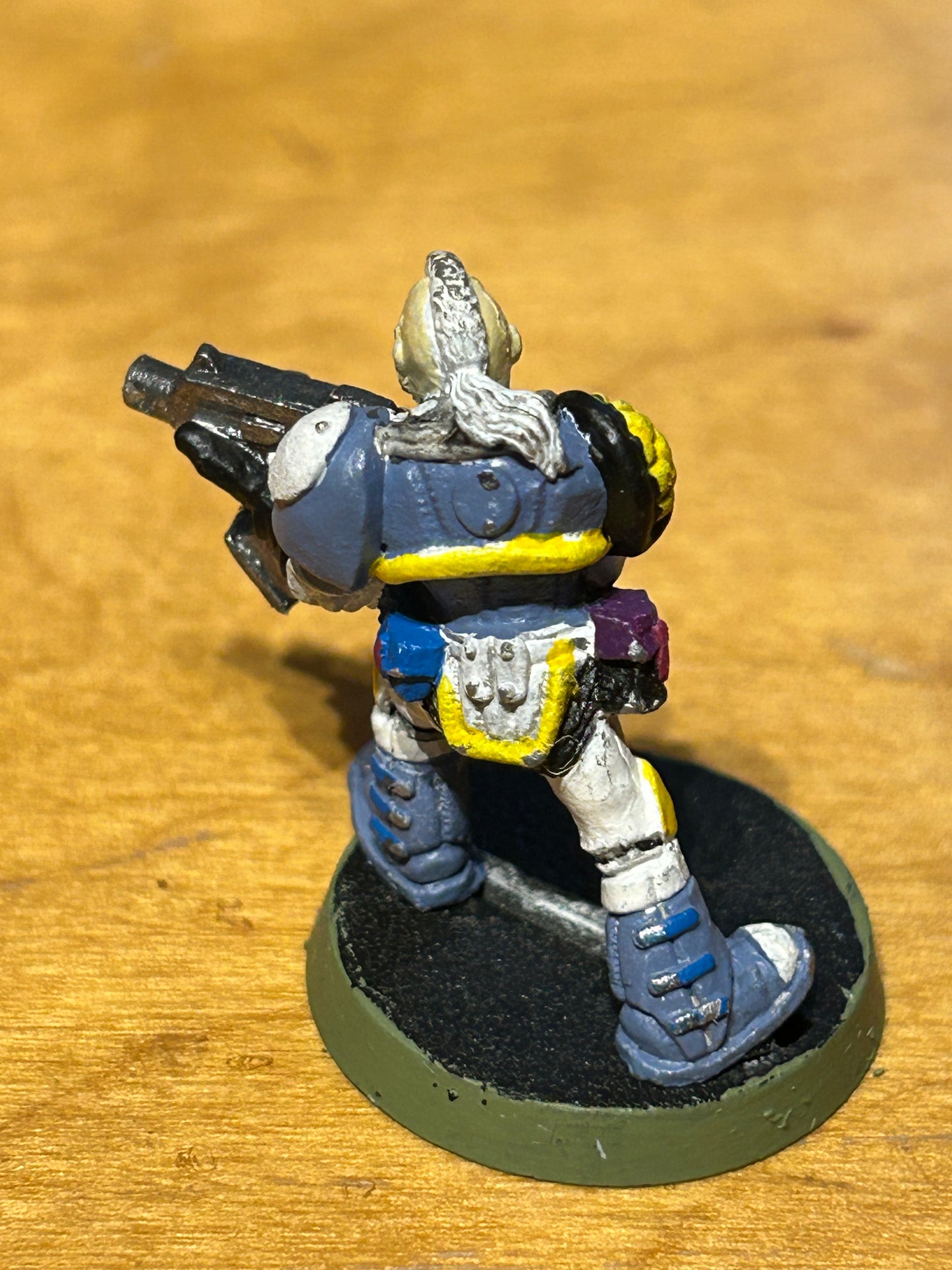 Warhammer 40k Rogue Trader space marine scout with bolter