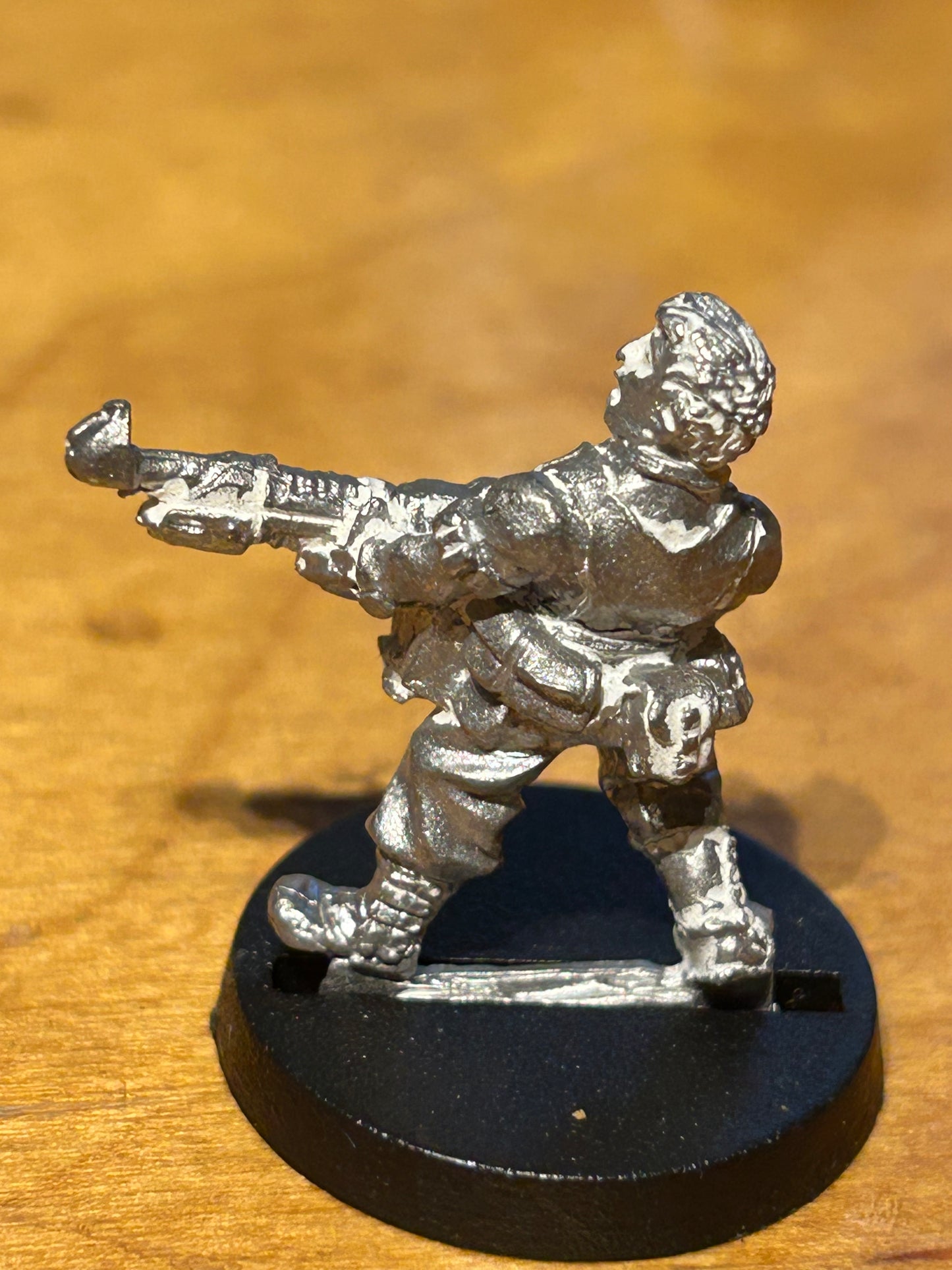 Imperial Army Trooper Lifeson Rogue Trader Dated 1987 Warhammer 40K RT501 (has been stripped)