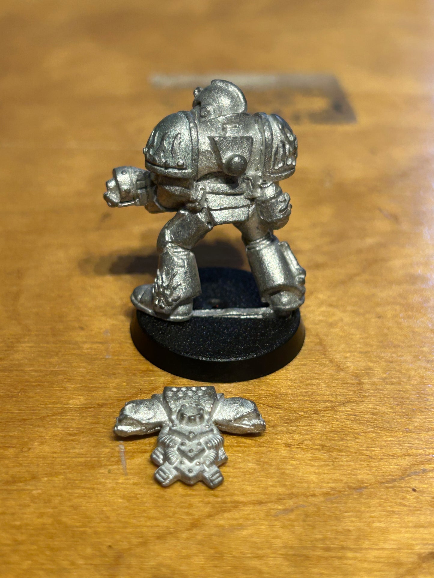 Warhammer 40k - Legion of the Damned FLAMER with backpack- Metal Space Marines
