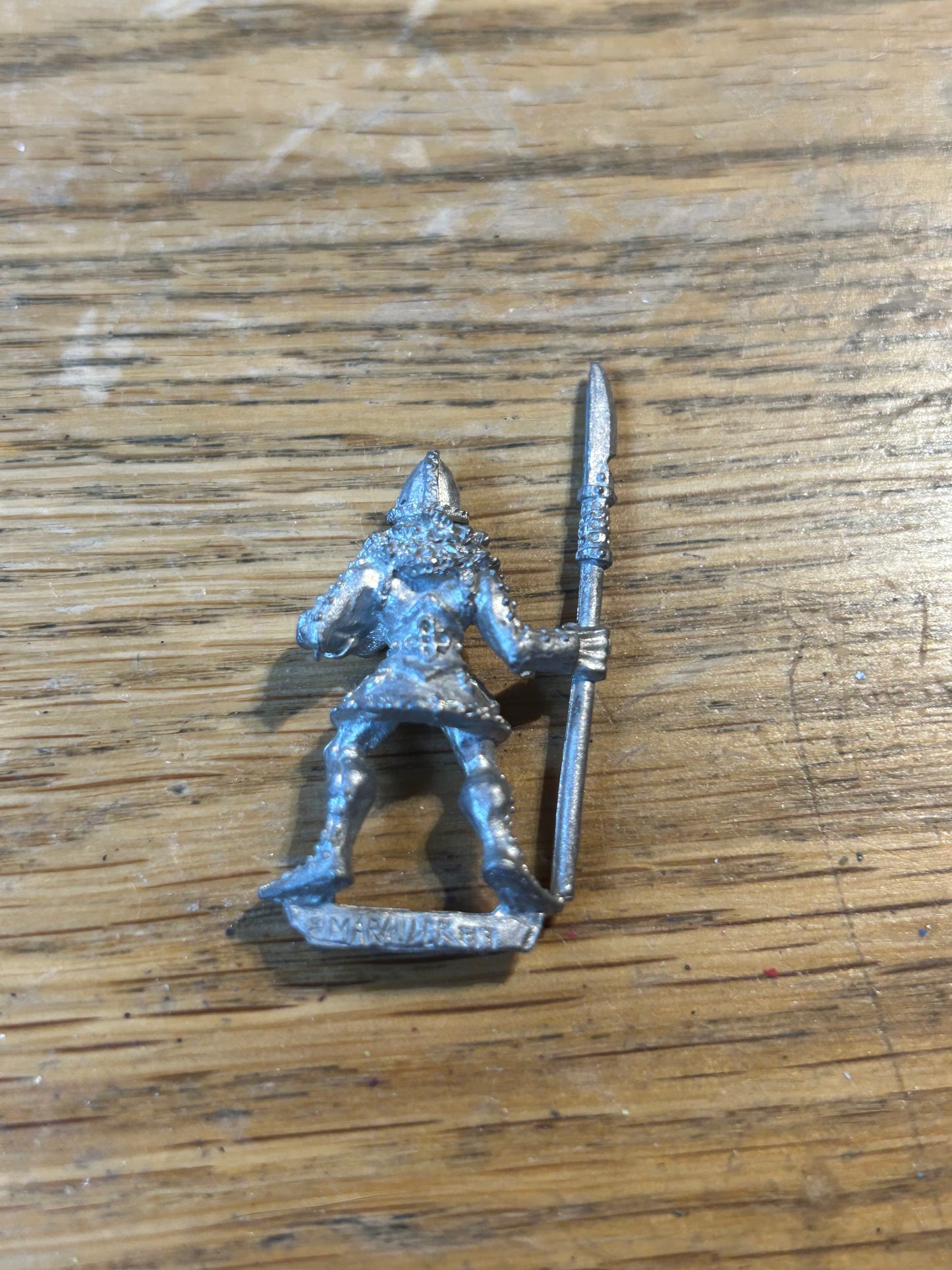 Games Workshop Warhammer Marauder high Elf with spear MM81/5 01 Elves Metal Figure Fantasy OOP