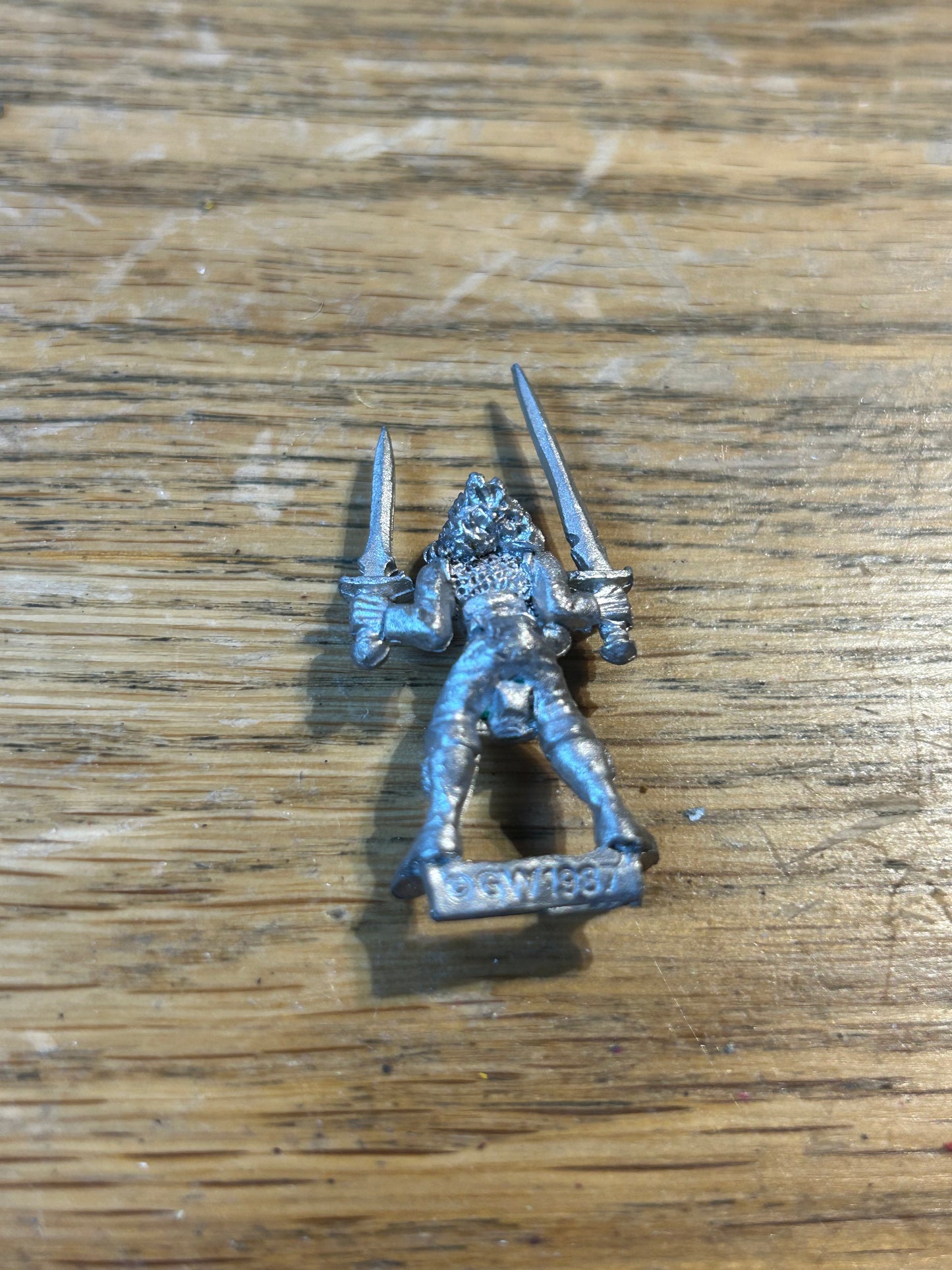 Warhammer Fantasy old world wood elf wardancer with two swords morrigan