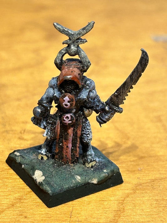 SLAANESH CHAOS BEASTMAN Metal Realm of Chaos Beasts Beastmen Warhammer 1980s E4d