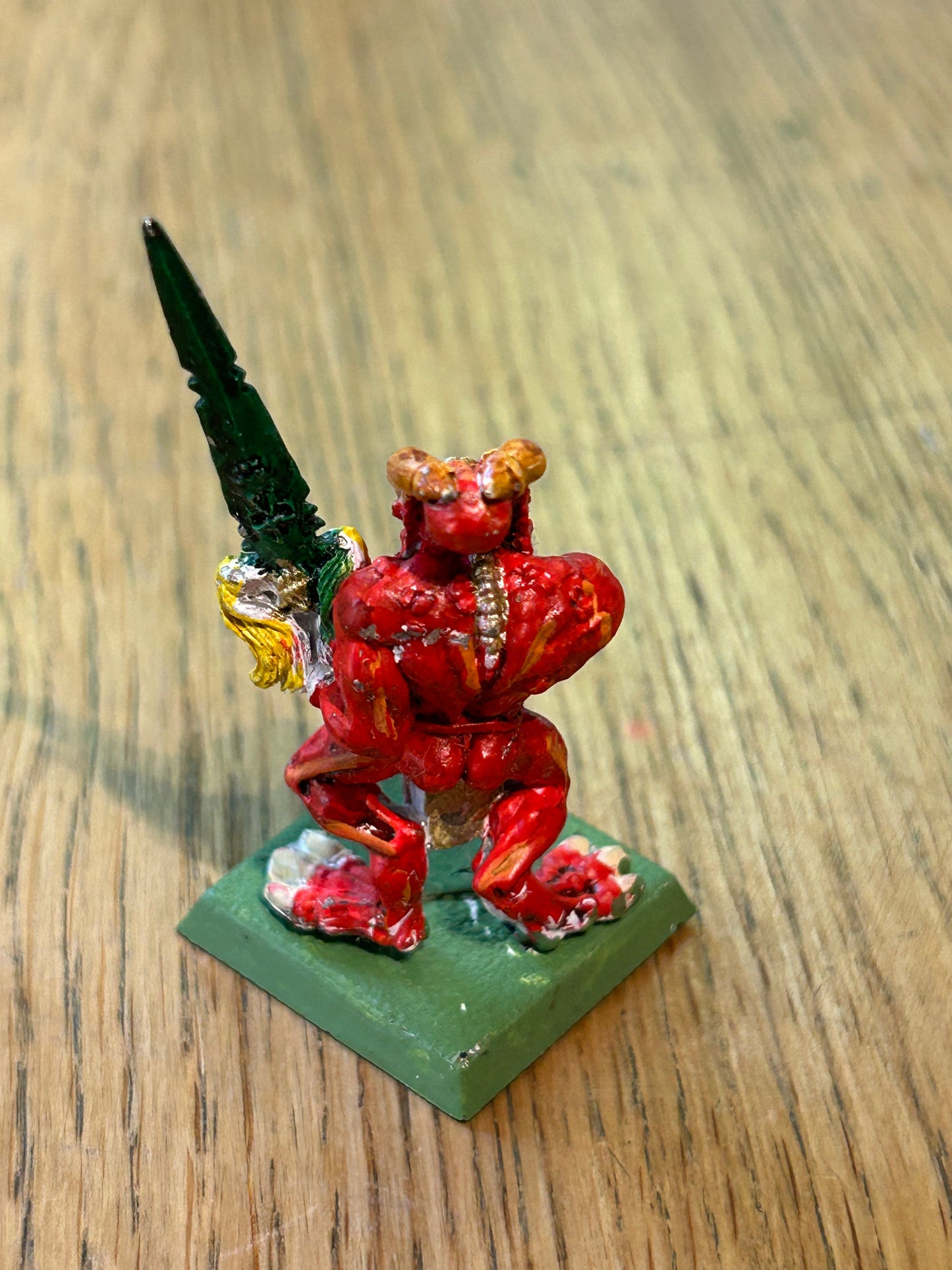 Chaos 40k warhammer fantasy BLOODLETTER OF KHORNE WARHAMMER FANTASY METAL MARAUDER