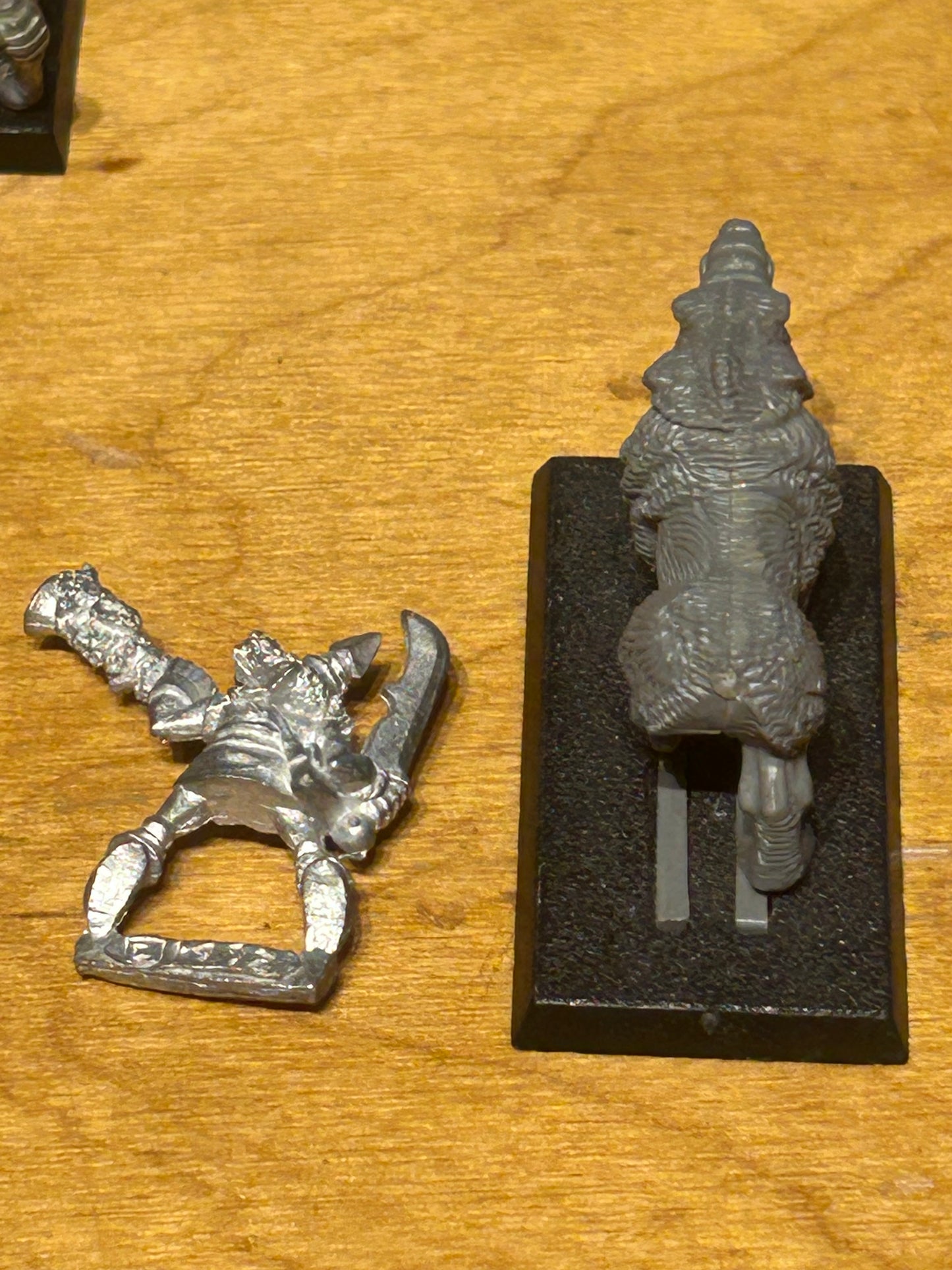 Warhammer Marauder Goblin Wolf Rider Musician Command Metal Plastic Classic OOP