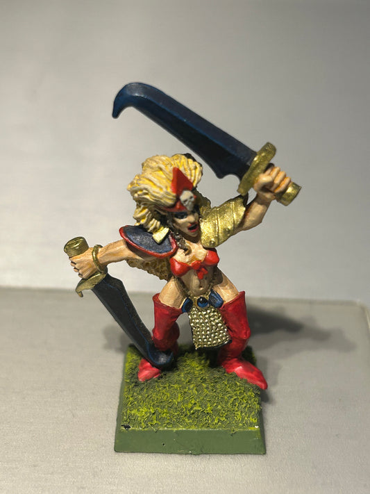 Warhammer fantasy dark elf witch elf marauder miniatures