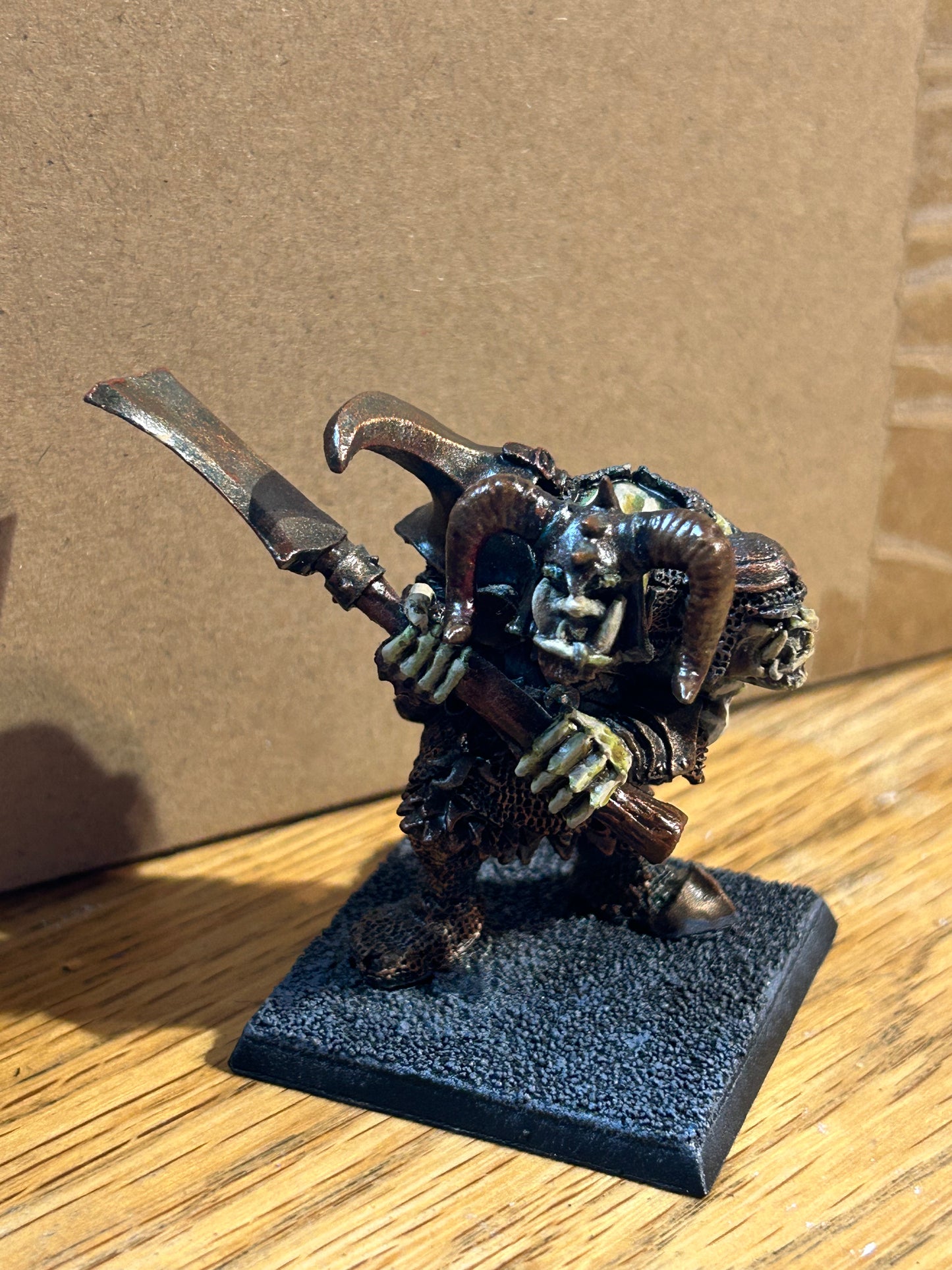 Citadel Warhammer classic Chaos Ogre Command champion
