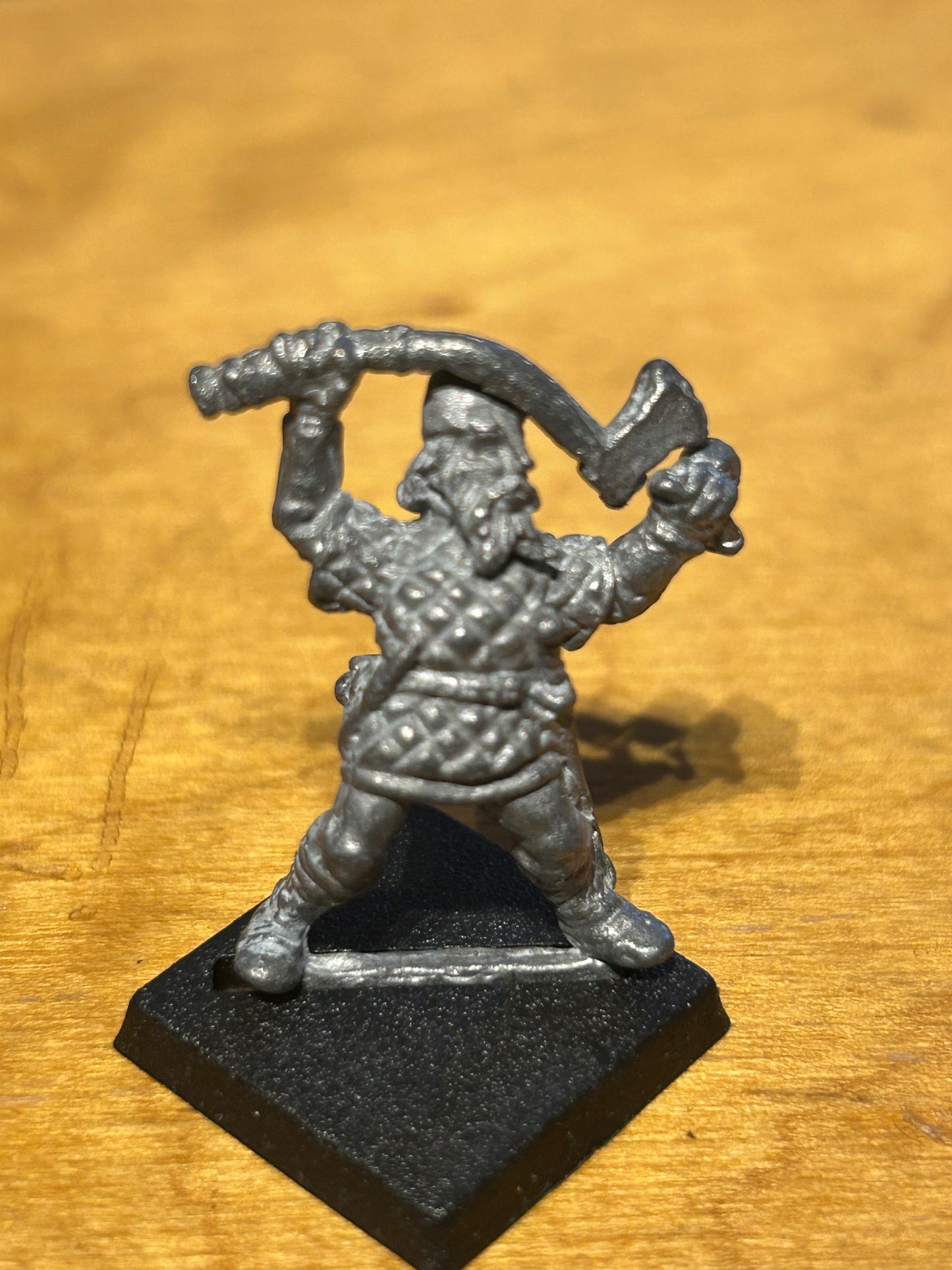 Warhammer Citadel Metal F8 NORSE TRIBESMAN VIKING FIGHTER GRIM AXE 1986