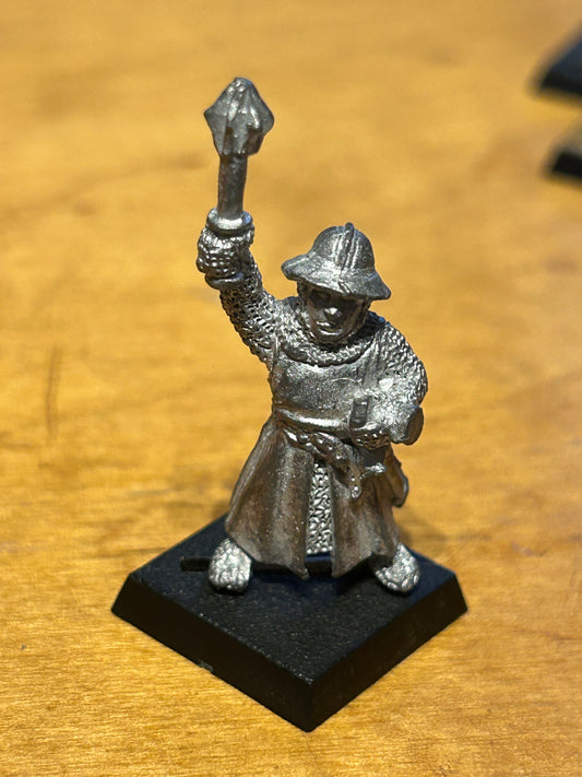 Games Workshop Citadel F4 Feudal Mavvais w/ Mace Bretonnian Foot Knight GW 1985