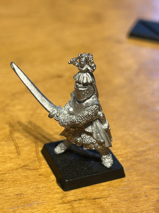 Citadel C26 F9 Frederik Feudal Bretonnian Men at Arms Foot Knight 1985 Bretonnia GW