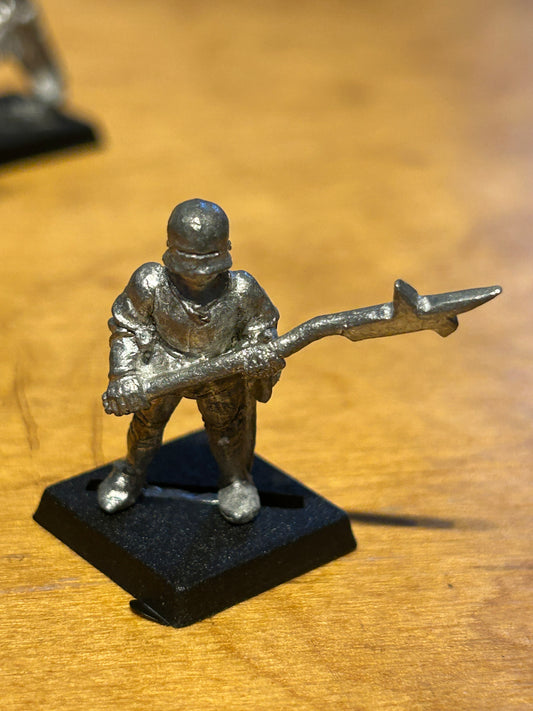 Games Workshop C26 MEN AT ARMS Metal Billman Halberd  Warhammer Citadel