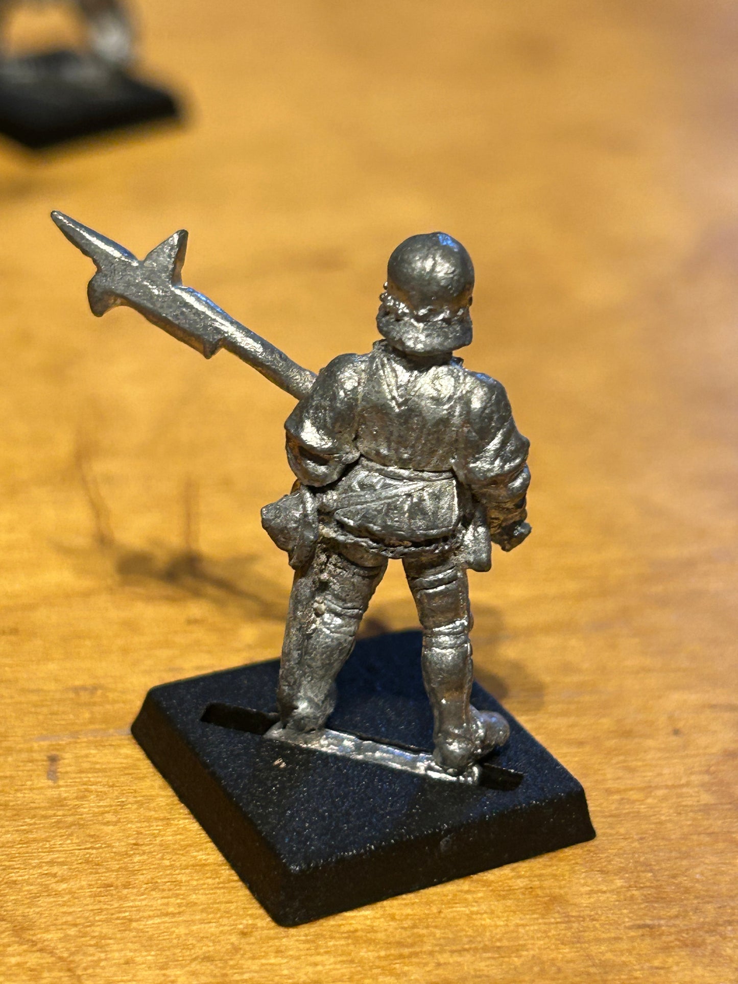 Games Workshop C26 MEN AT ARMS Metal Billman Halberd Warhammer Citadel