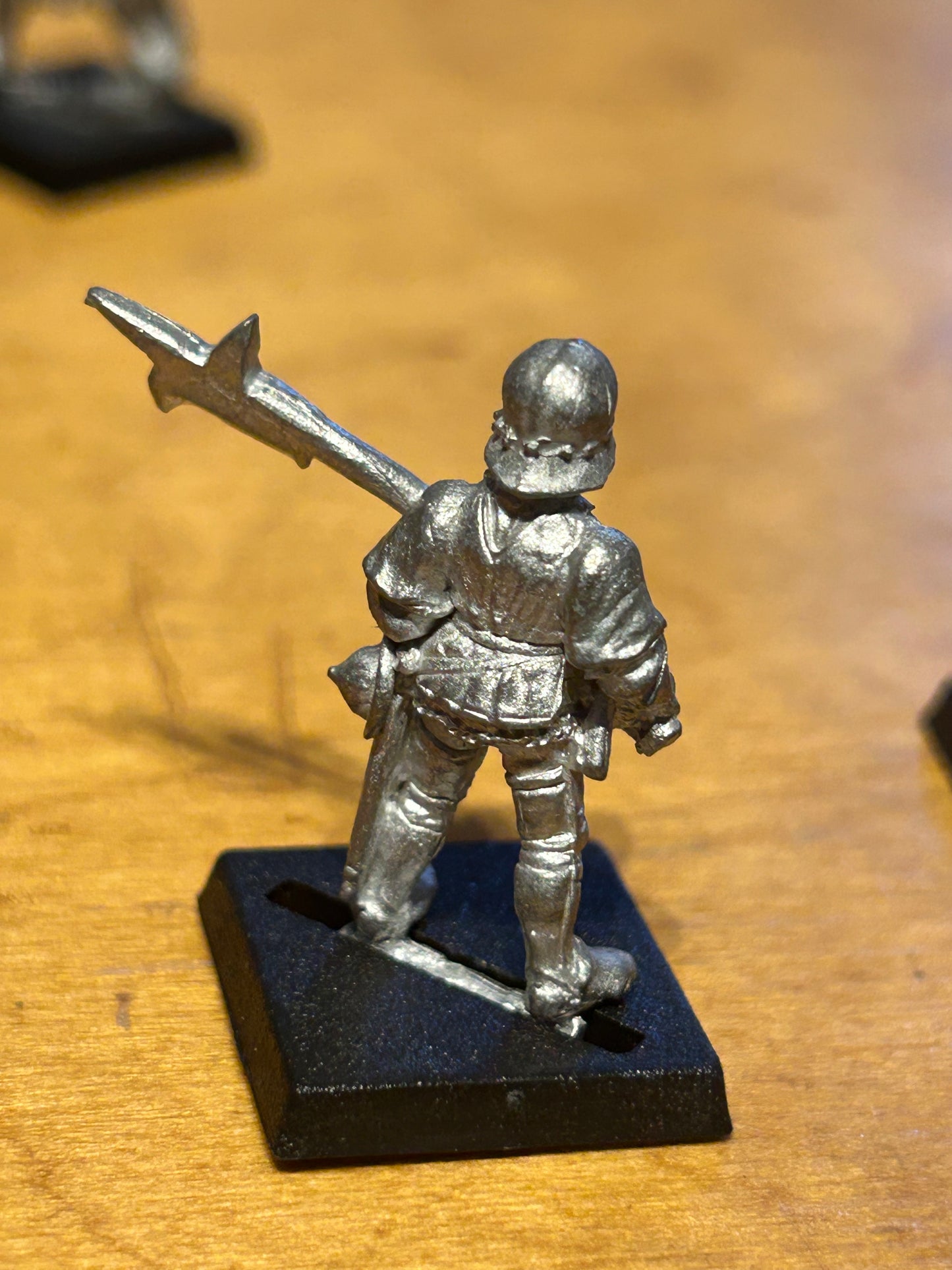 Games Workshop C26 MEN AT ARMS Metal Billman Halberd Warhammer Citadel