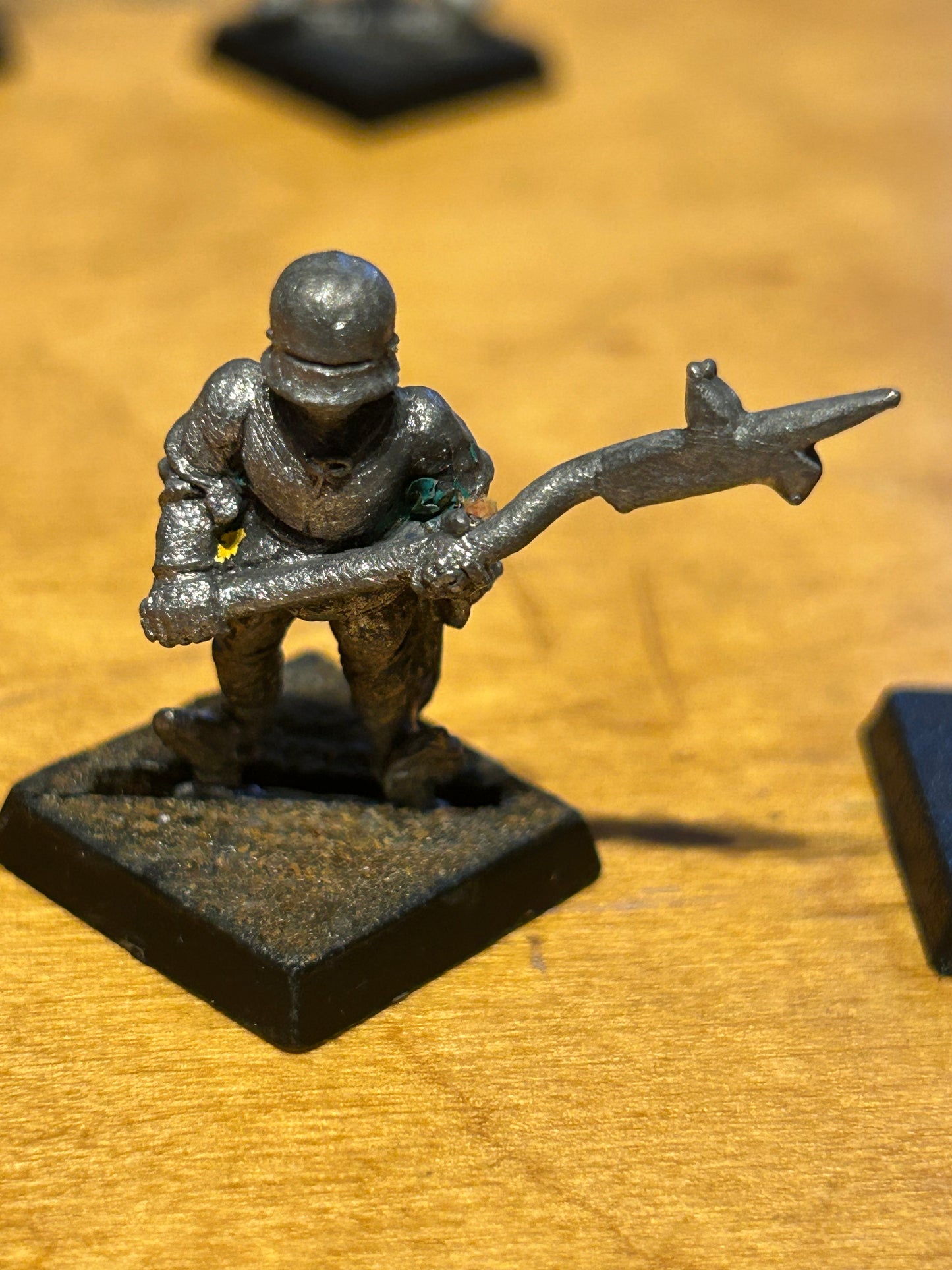 Games Workshop C26 MEN AT ARMS Metal Billman Halberd Warhammer Citadel